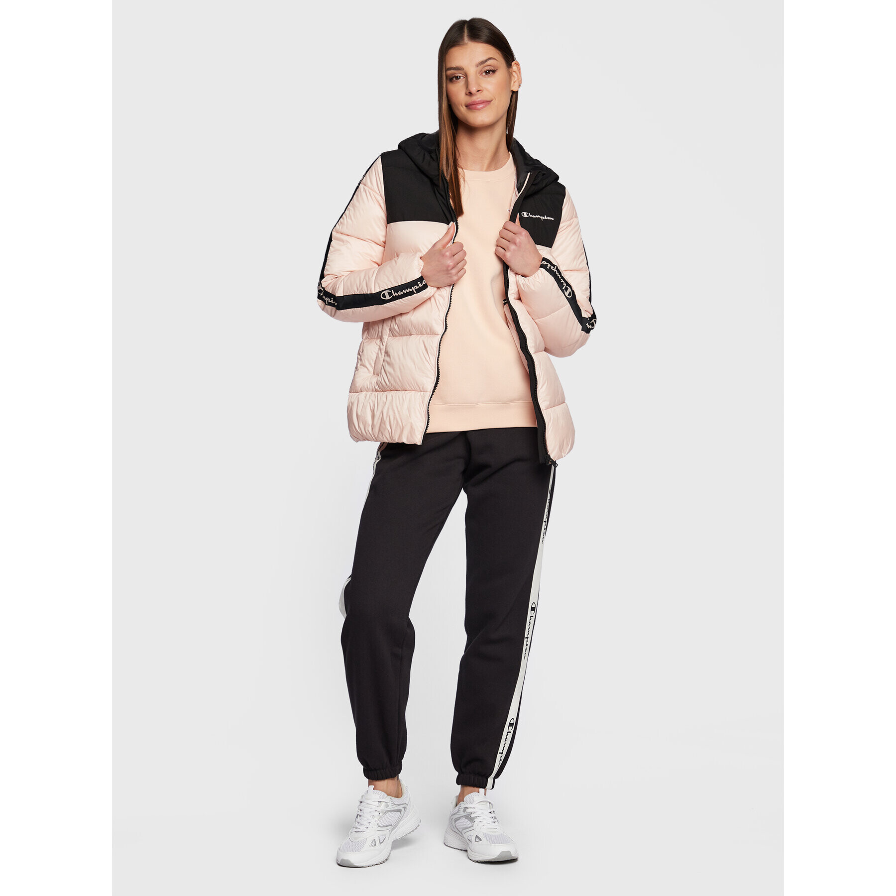 Champion Geacă din puf 115755 Roz Regular Fit - Pled.ro