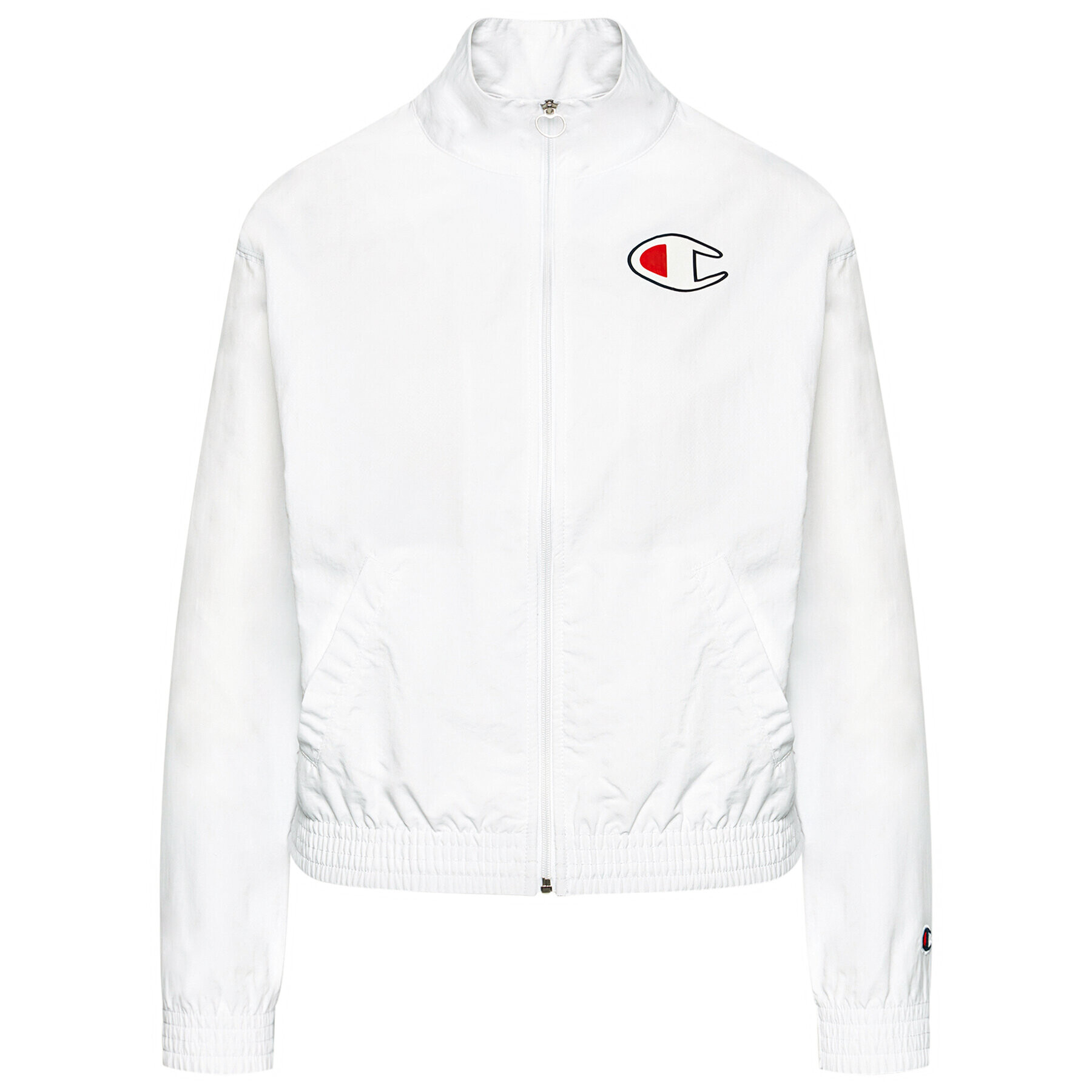 Champion Geacă Zip-Through 112658 Alb Custom Fit - Pled.ro