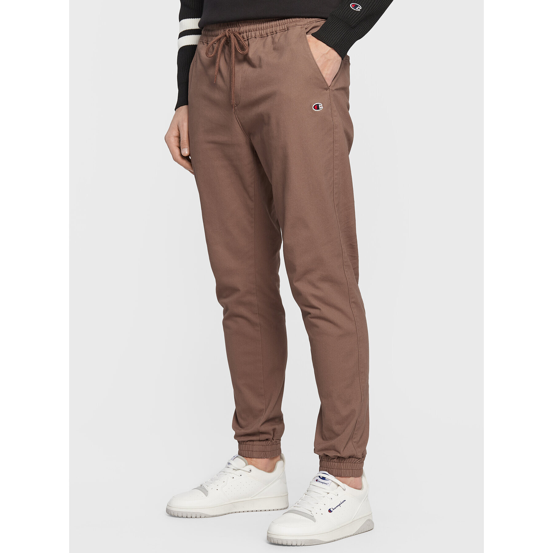 Champion Joggers C Logo 21816 Maro Custom Fit - Pled.ro