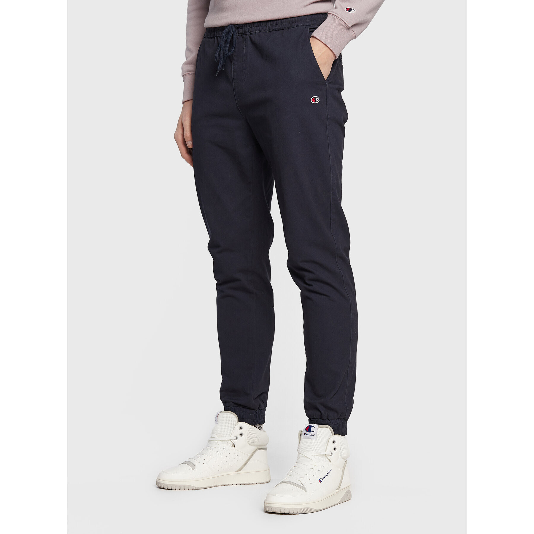 Champion Joggers Logo 218169 Bleumarin Custom Fit - Pled.ro