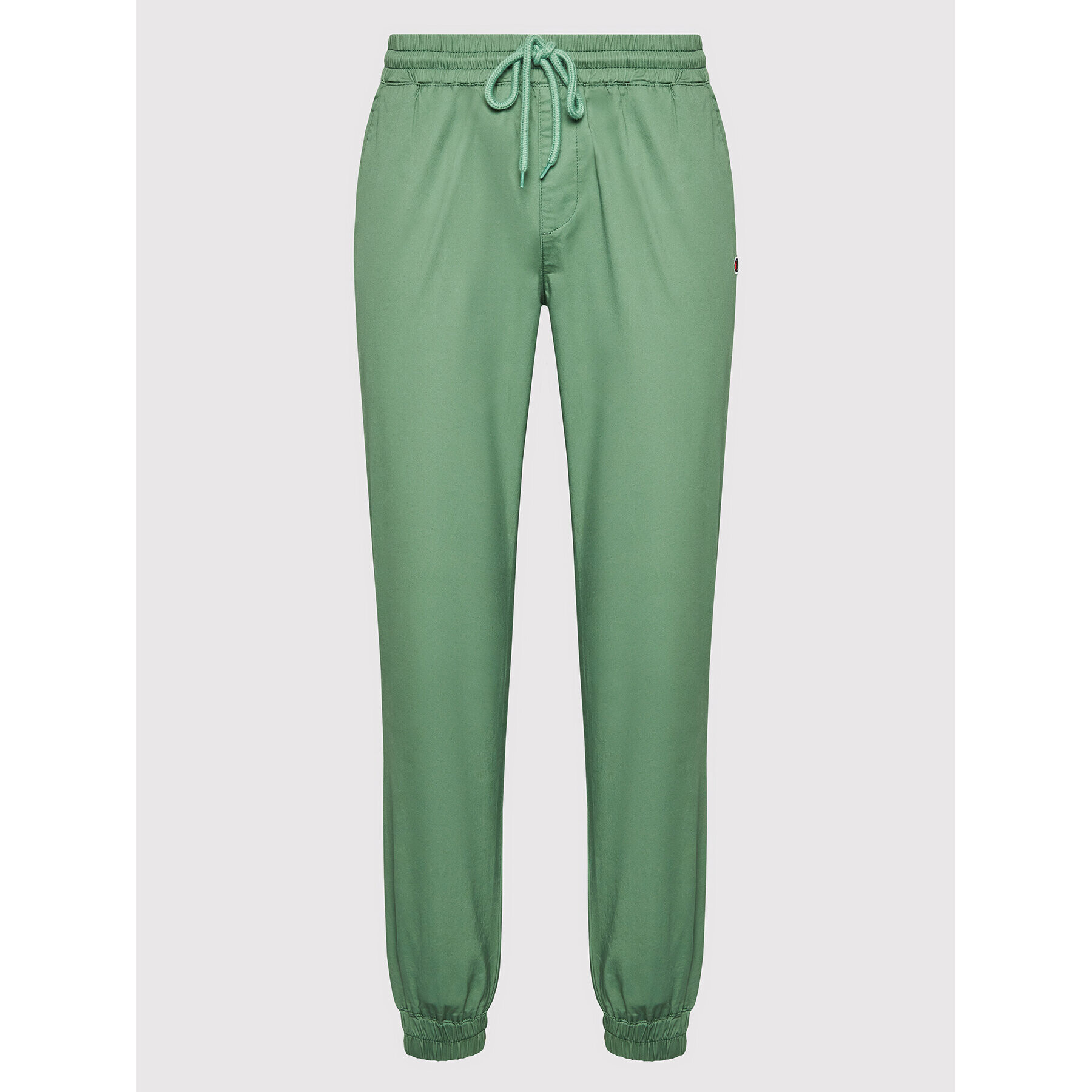 Champion Joggers Twill Cuffed 214366 Verde Slim Fit - Pled.ro