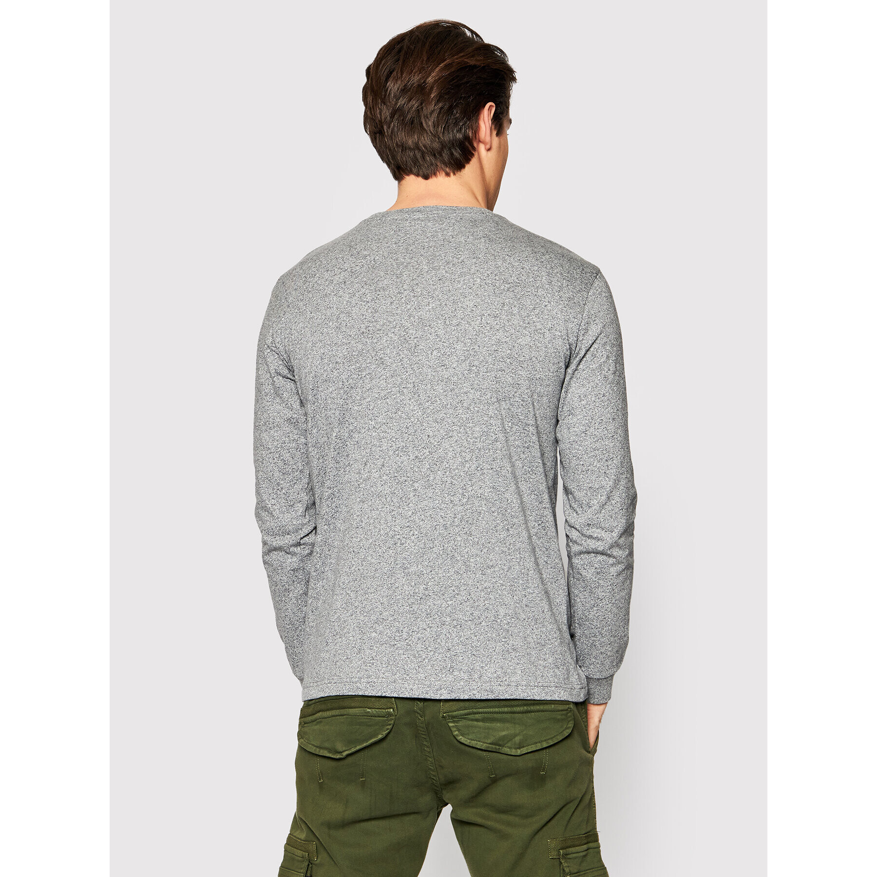 Champion Longsleeve High 216474 Gri Regular Fit - Pled.ro