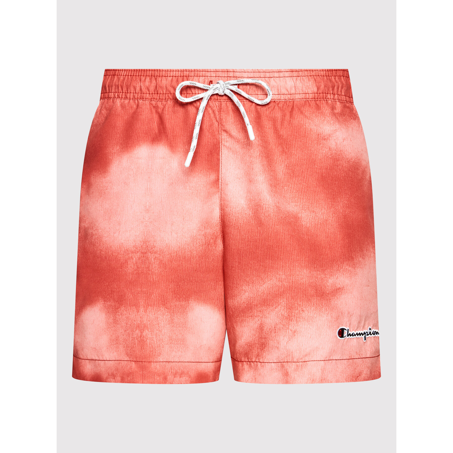 Champion Pantaloni scurți pentru înot Tie Dye 216063 Roșu Regular Fit - Pled.ro