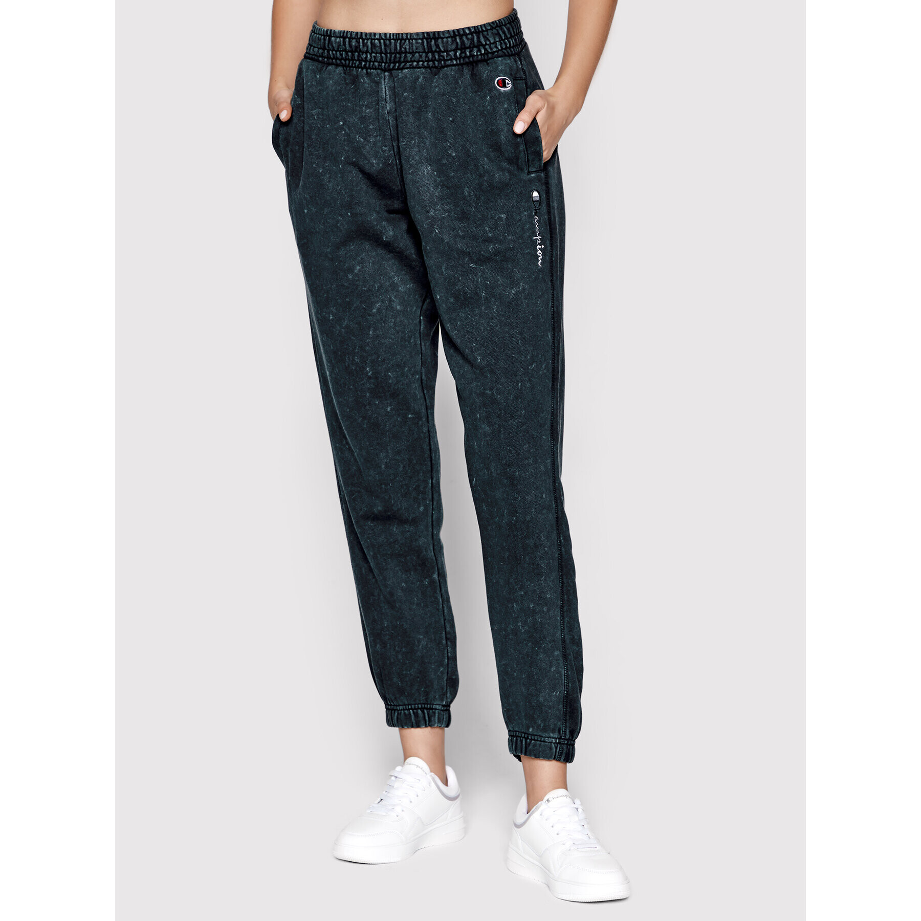 Champion Pantaloni trening 114943 Gri Custom Fit - Pled.ro