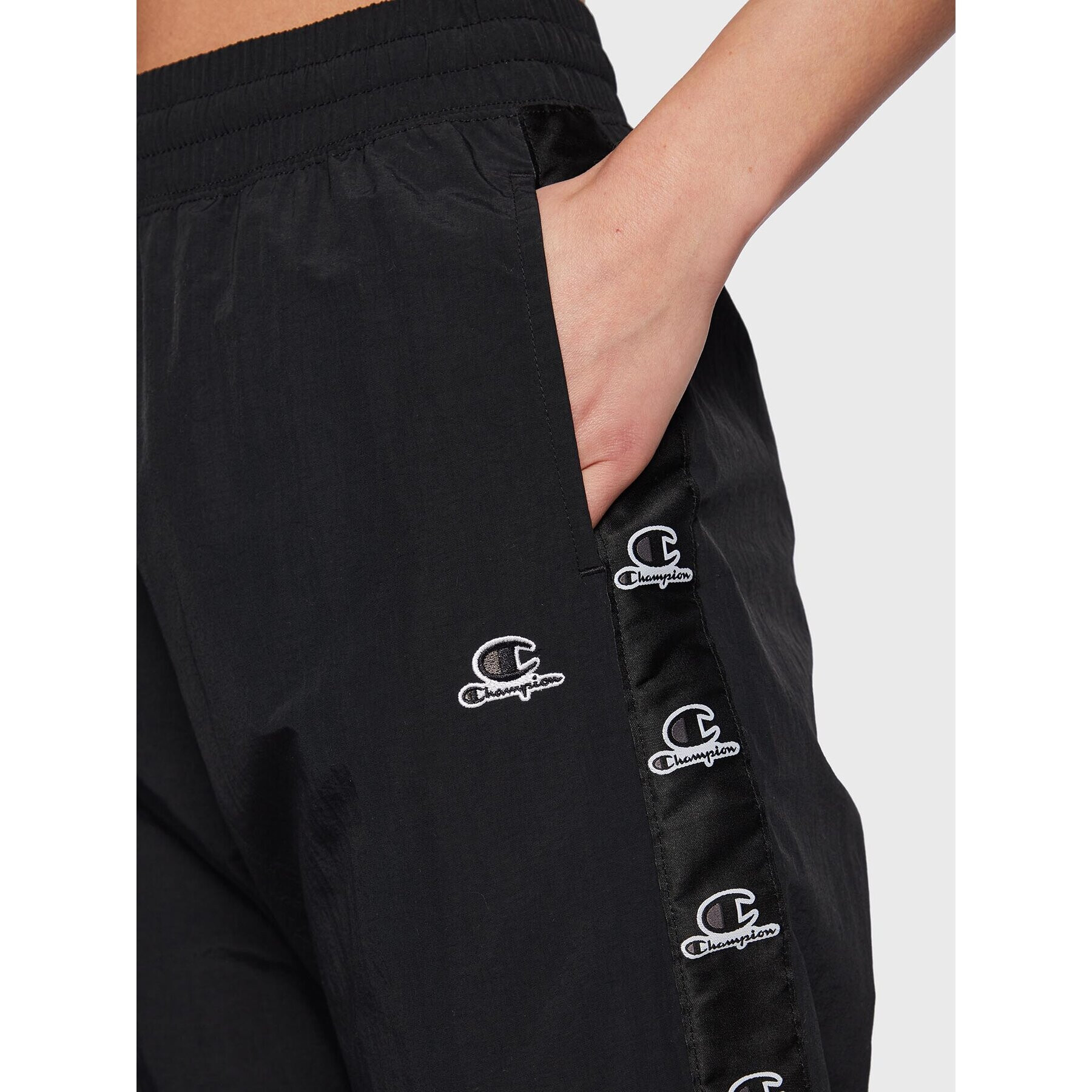 Champion Pantaloni trening 115495 Negru Regular Fit - Pled.ro