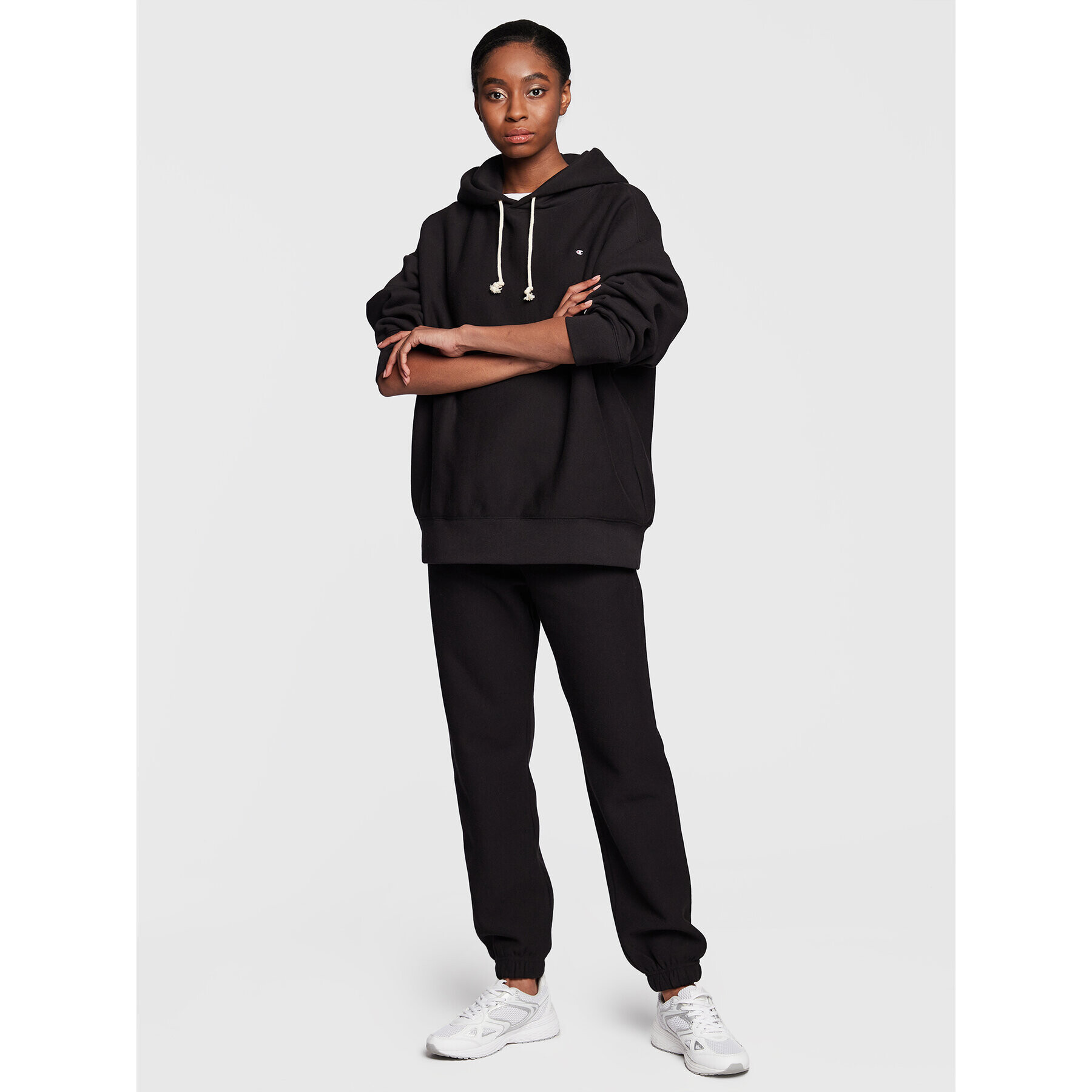 Champion Pantaloni trening 115722 Negru Regular Fit - Pled.ro