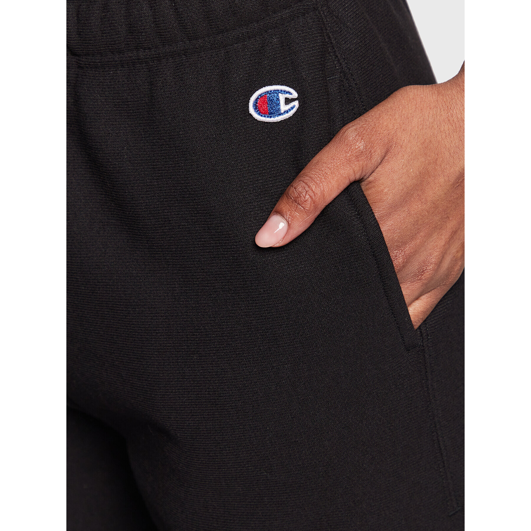 Champion Pantaloni trening 115722 Negru Regular Fit - Pled.ro