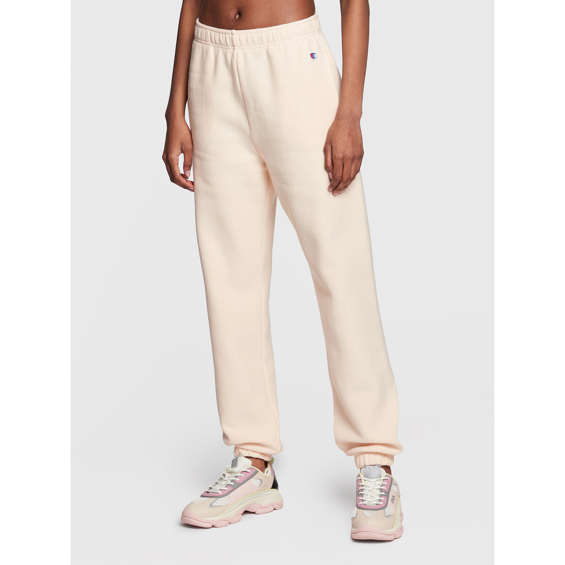 Champion Pantaloni trening 115722 Portocaliu Regular Fit - Pled.ro