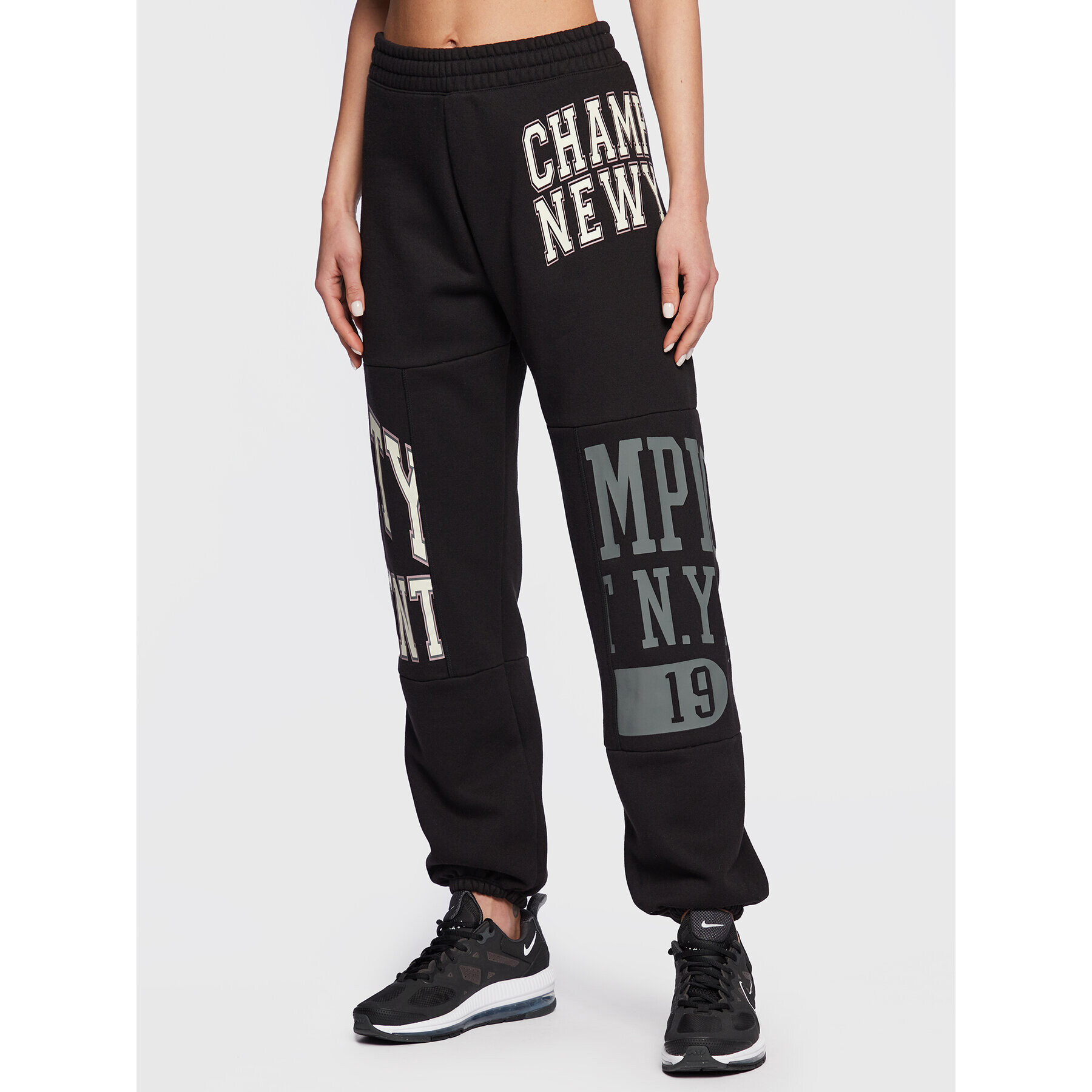 Champion Pantaloni trening 115767 Negru Custom Fit - Pled.ro