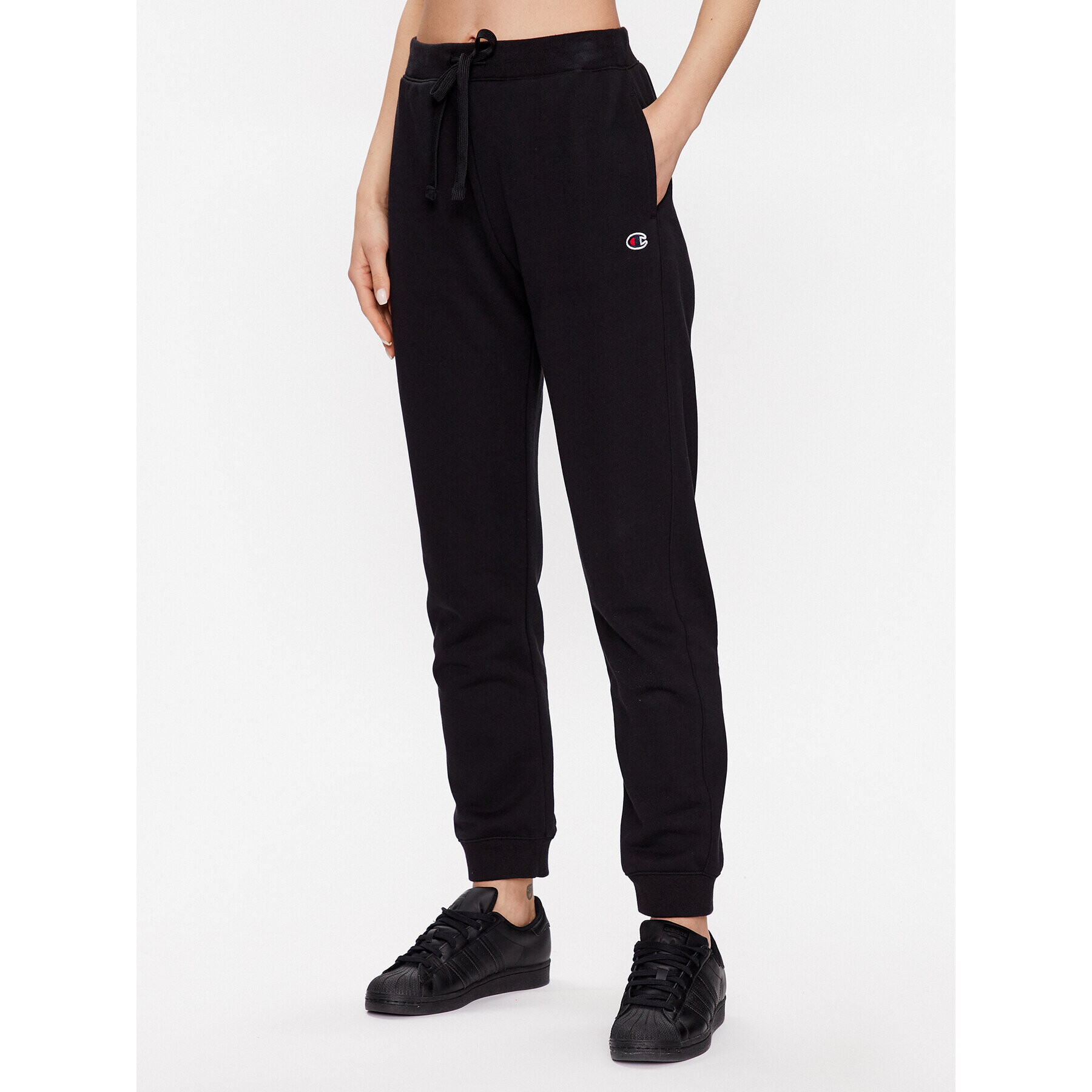 Champion Pantaloni trening 116051 Negru Regular Fit - Pled.ro