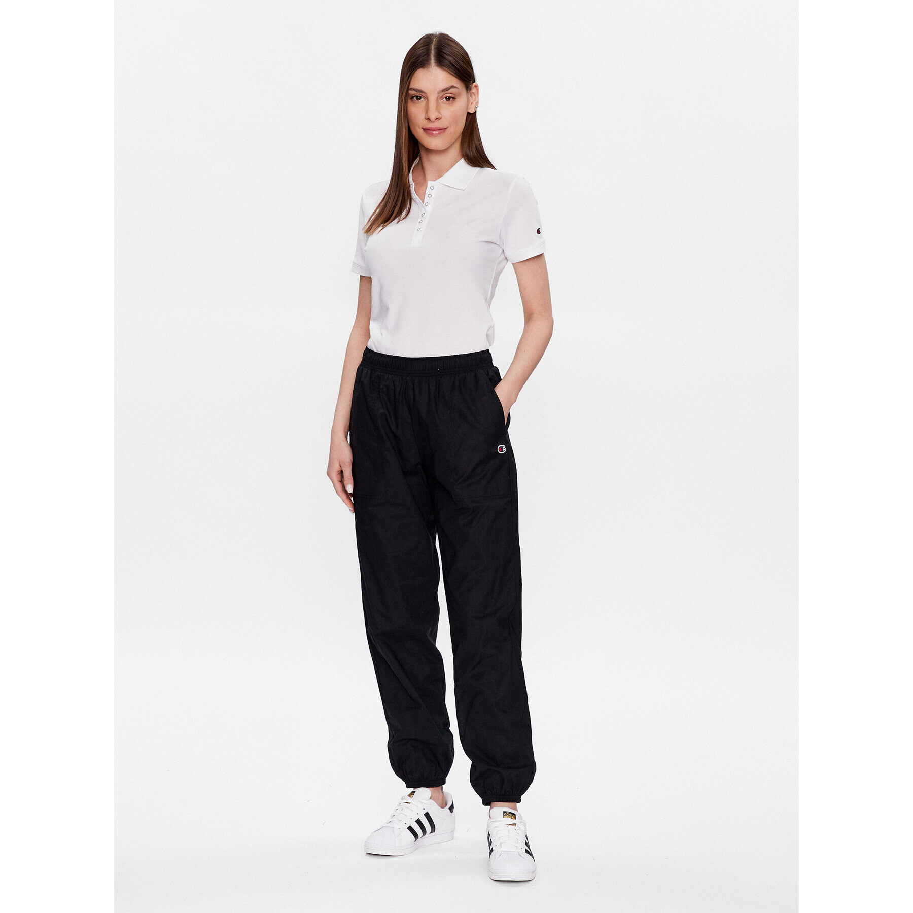 Champion Pantaloni trening 116077 Negru Regular Fit - Pled.ro