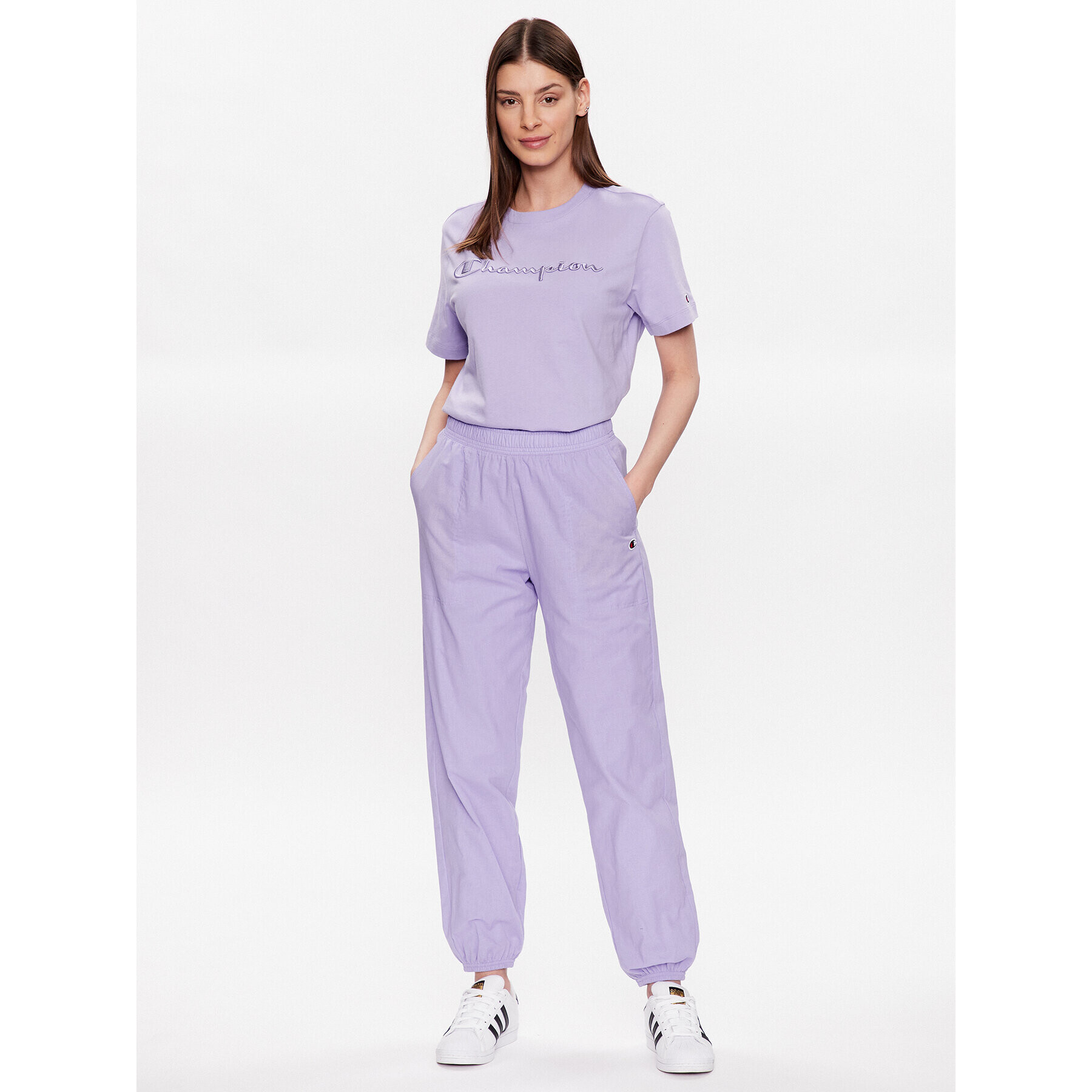 Champion Pantaloni trening 116077 Violet Regular Fit - Pled.ro