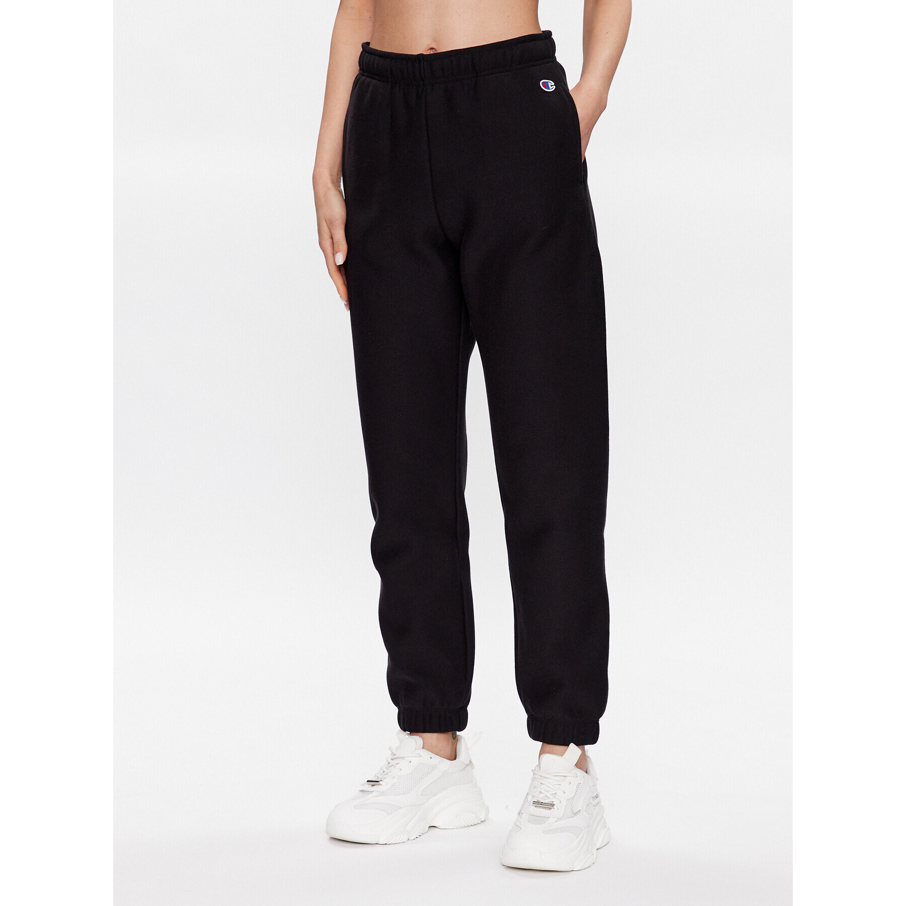 Champion Pantaloni trening 116243 Negru Regular Fit - Pled.ro