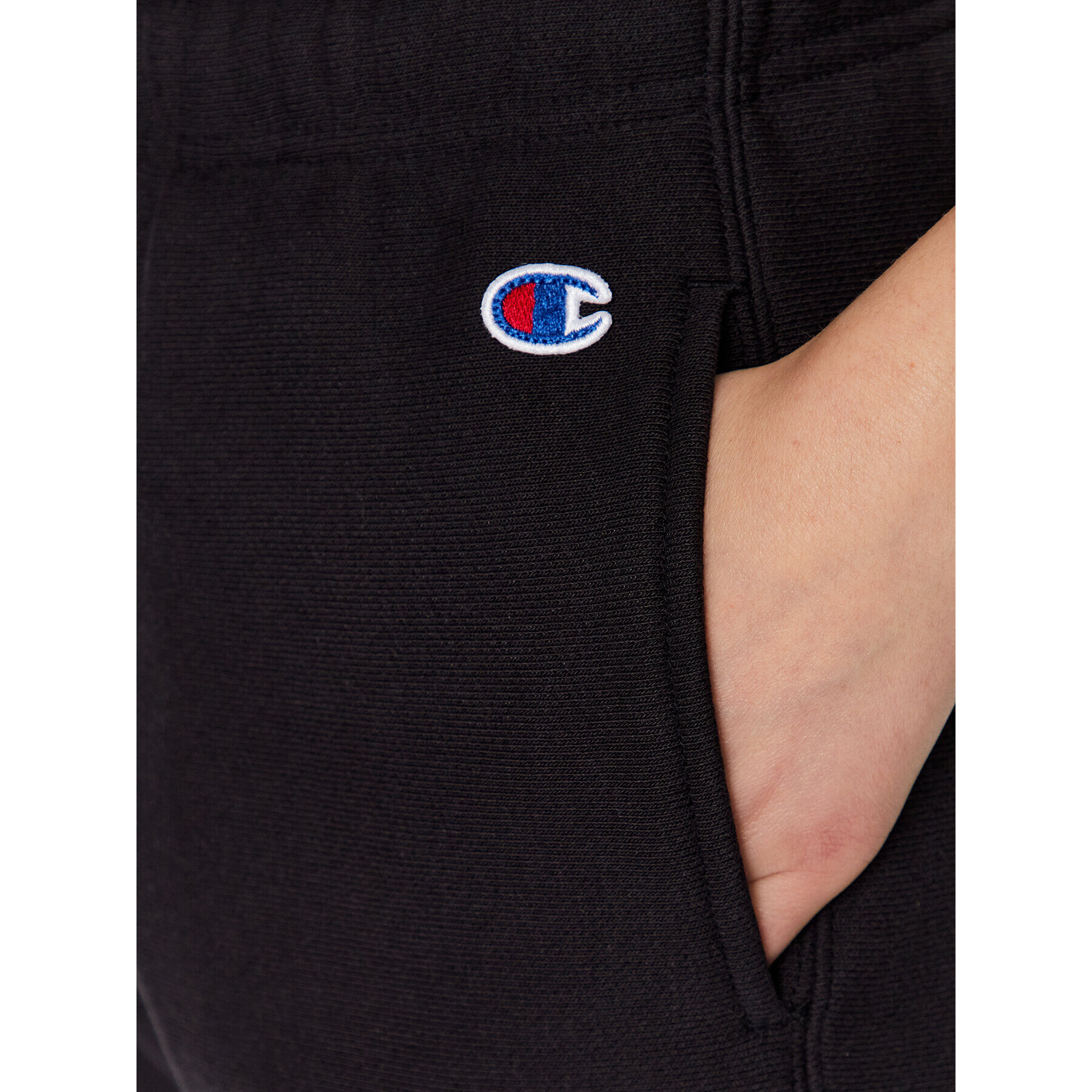 Champion Pantaloni trening 116243 Negru Regular Fit - Pled.ro