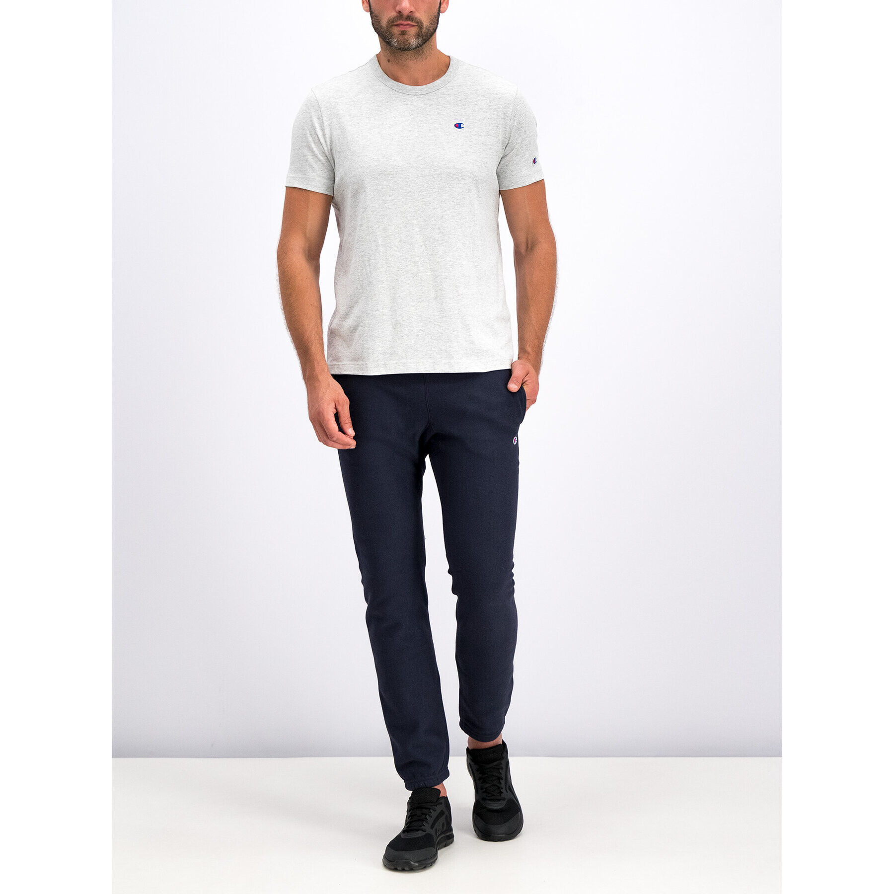 Champion Pantaloni trening 212582 Bleumarin Regular Fit - Pled.ro