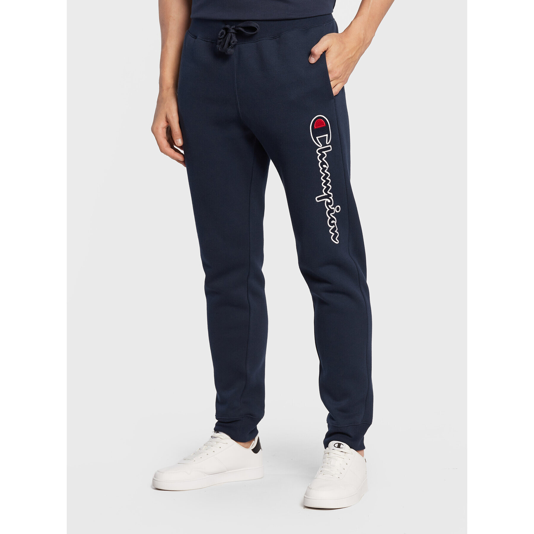 Champion Pantaloni trening 217860 Bleumarin Regular Fit - Pled.ro