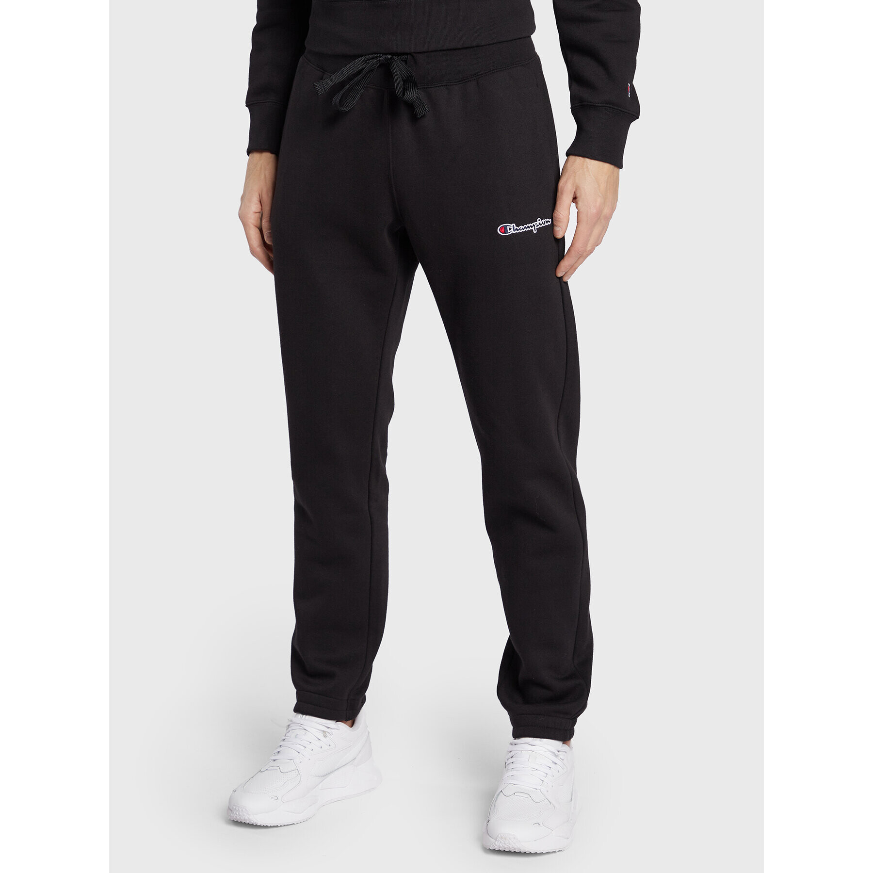 Champion Pantaloni trening 218294 Negru Regular Fit - Pled.ro