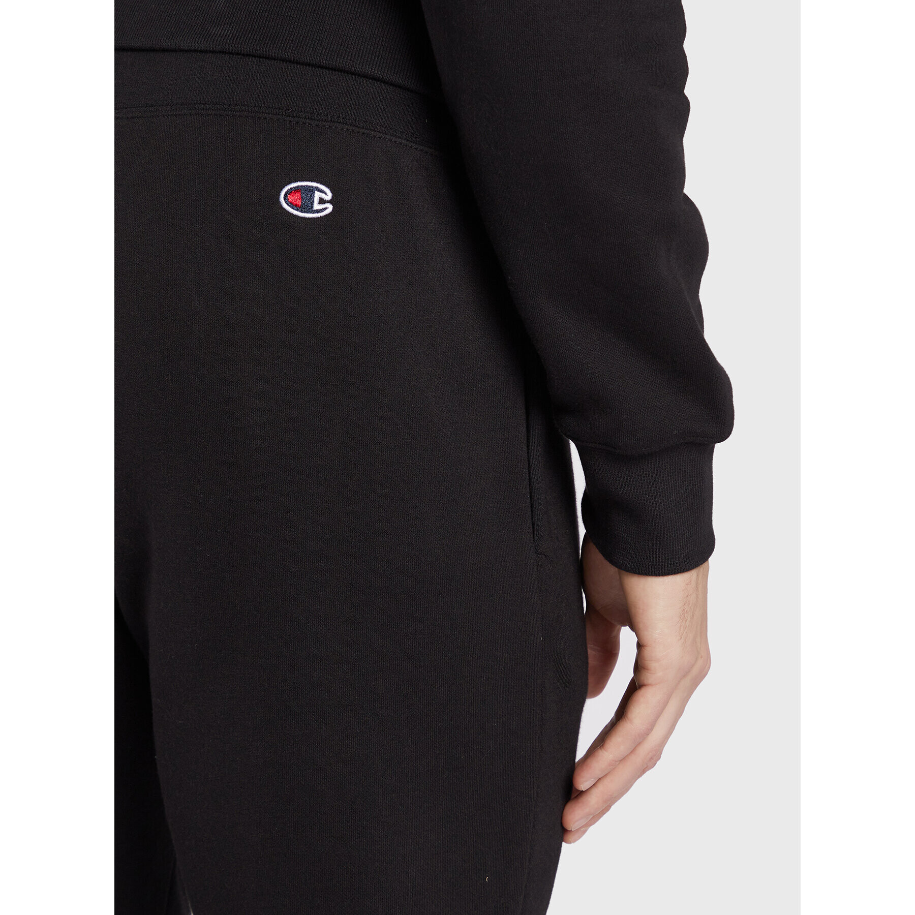 Champion Pantaloni trening 218294 Negru Regular Fit - Pled.ro