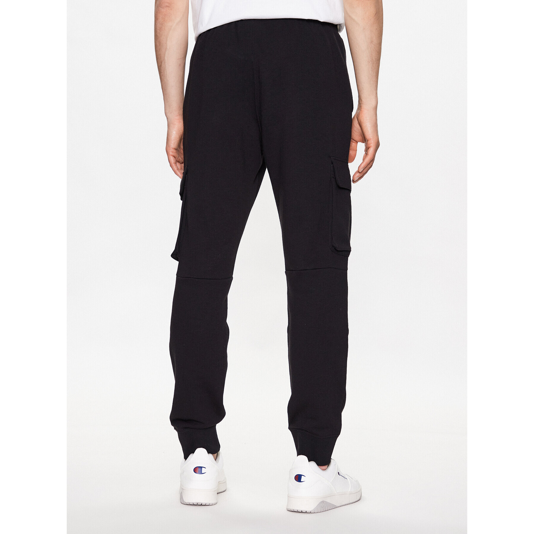 Champion Pantaloni trening 218703 Negru Regular Fit - Pled.ro