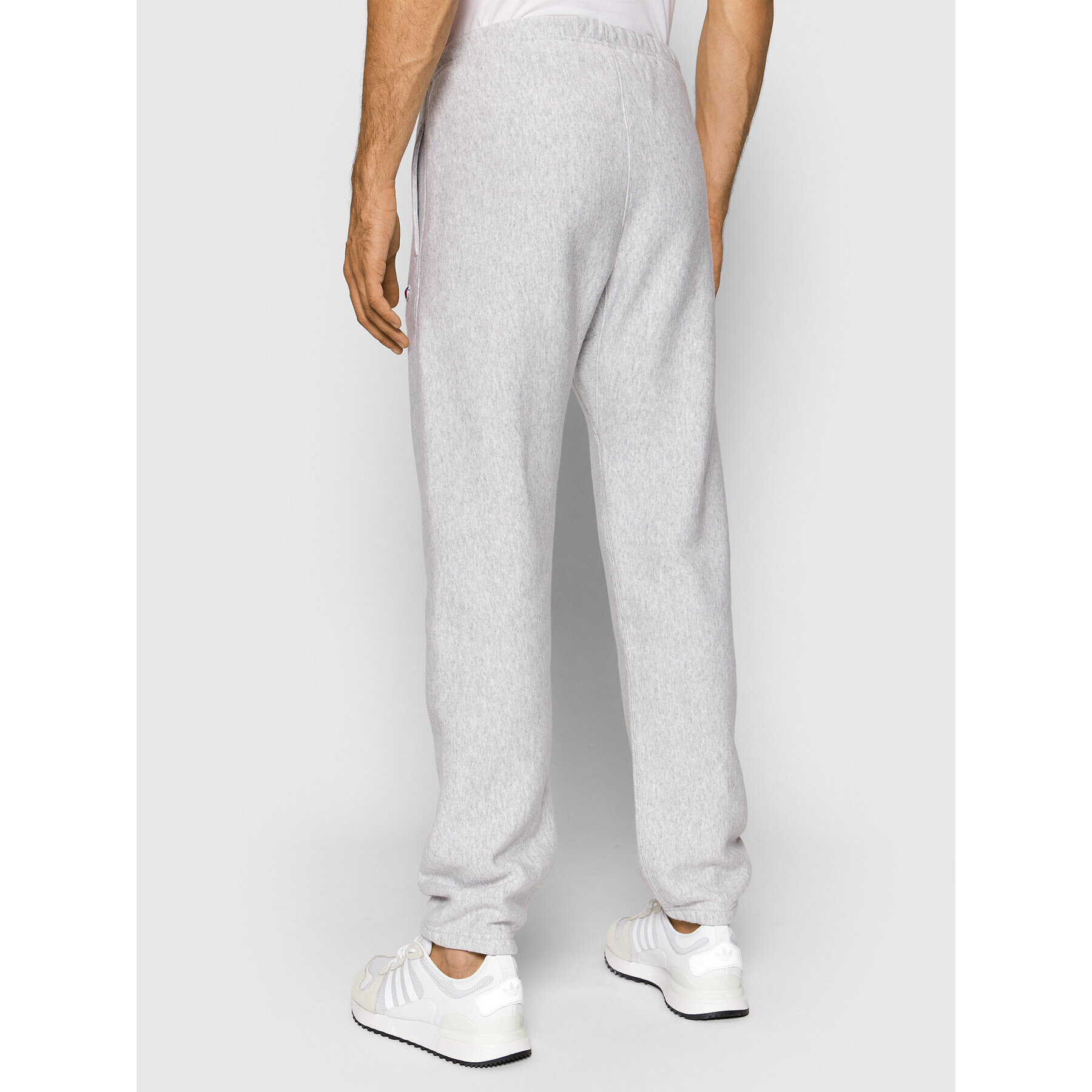 Champion Pantaloni trening Elasticated Cuffs 216540 Gri Regular Fit - Pled.ro