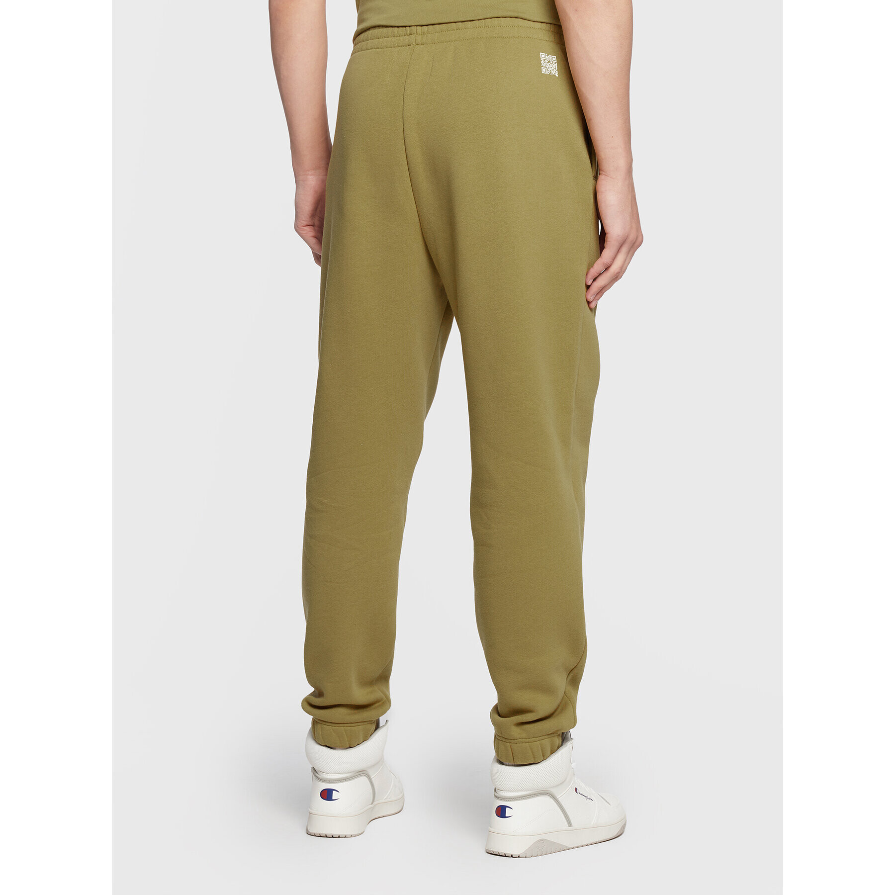 Champion Pantaloni trening Future 216891 Verde Custom Fit - Pled.ro