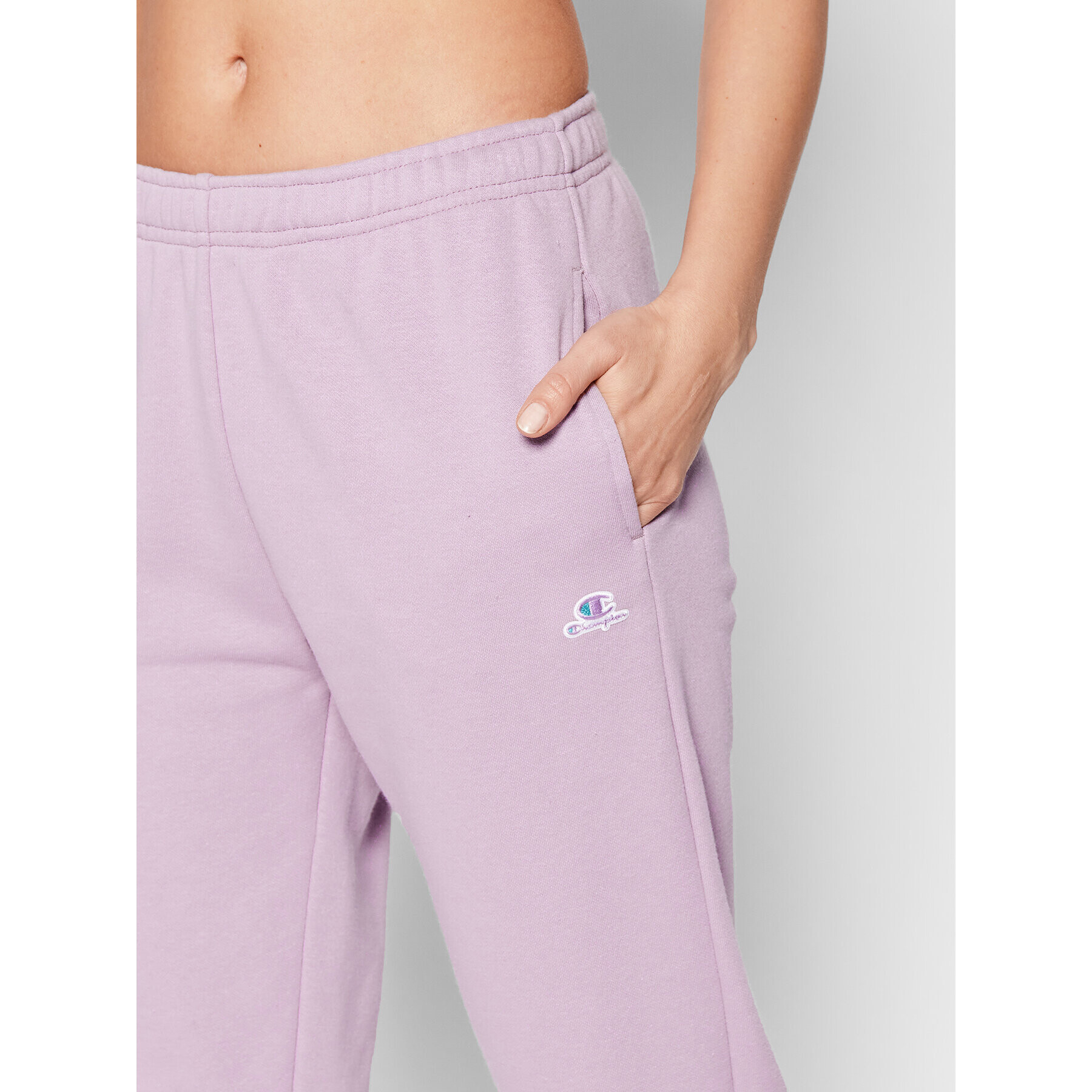 Champion Pantaloni trening Heavy Elasticated Cuff 114925 Violet Regular Fit - Pled.ro