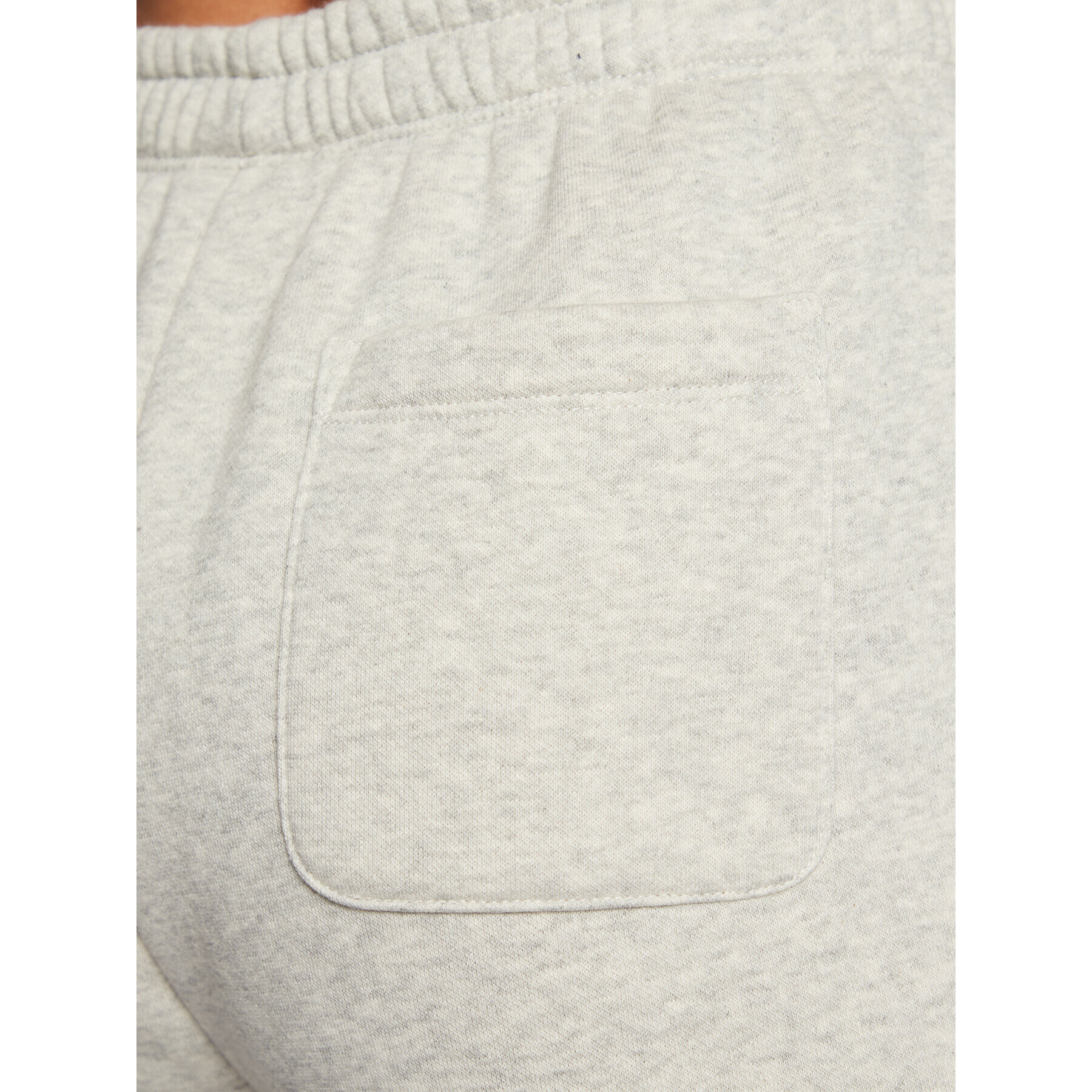 Champion Pantaloni trening Logo Embroidery Fleece 115487 Gri Relaxed Fit - Pled.ro