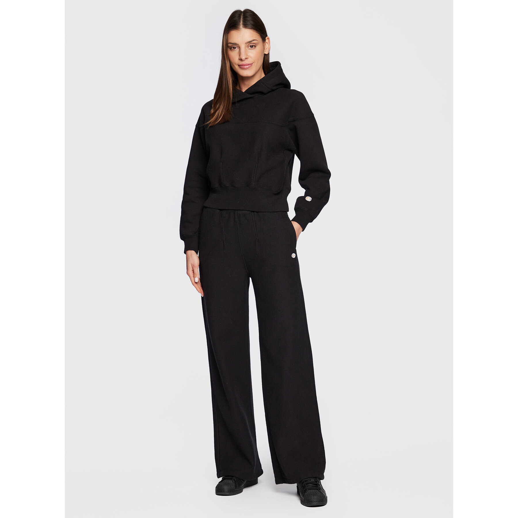 Champion Pantaloni trening Minimal 115648 Negru Regular Fit - Pled.ro