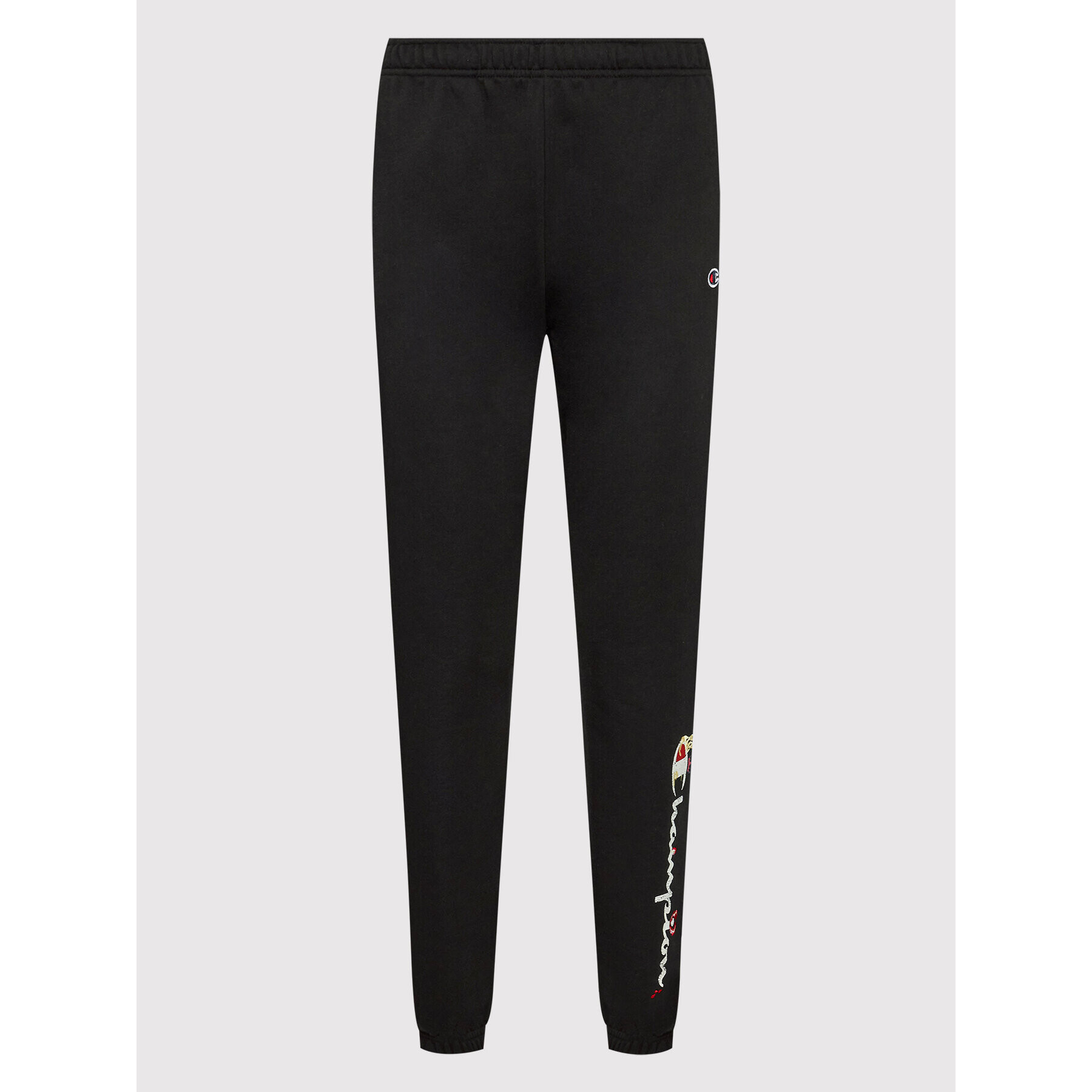 Champion Pantaloni trening Stitched With Love 115041 Negru Custom Fit - Pled.ro