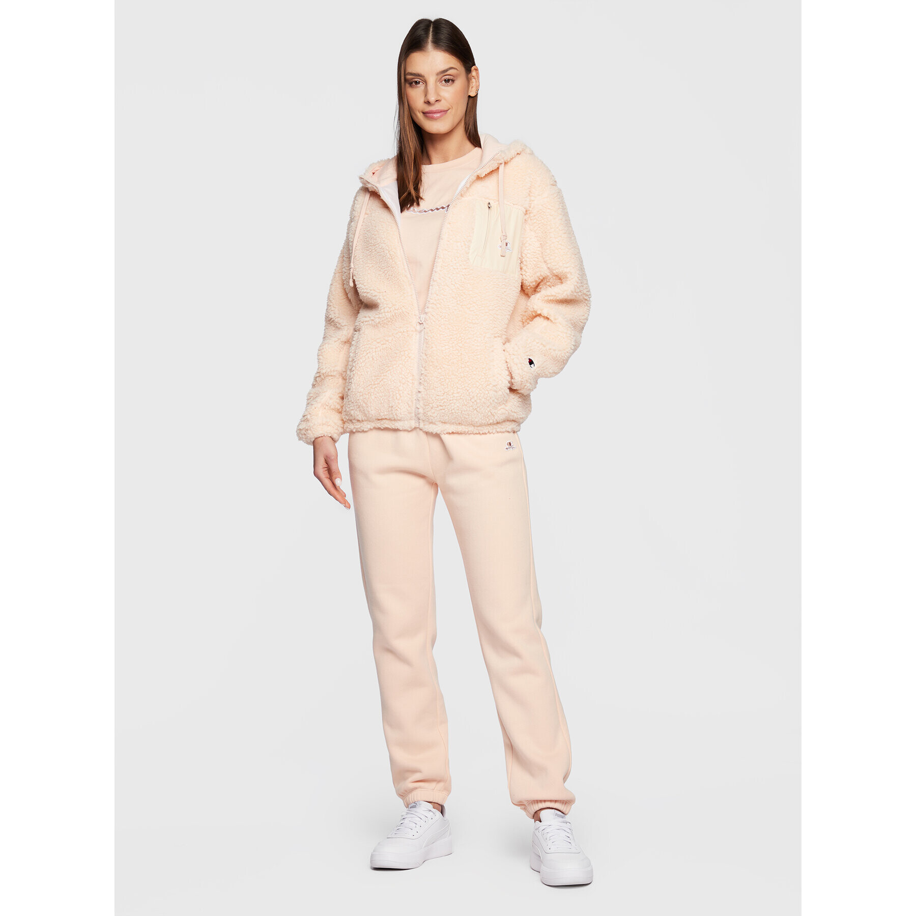 Champion Polar Teddy 115742 Roz Regular Fit - Pled.ro