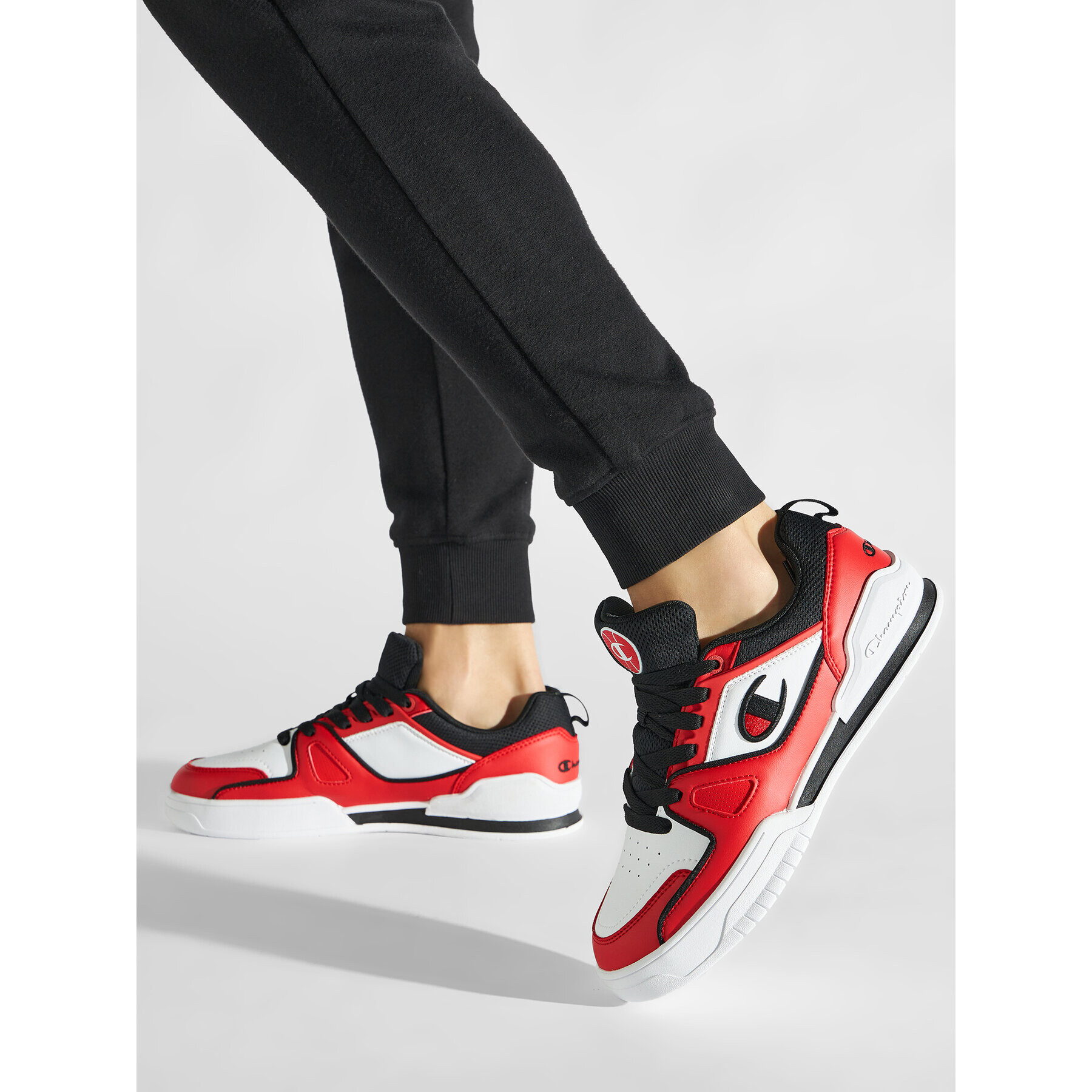 Champion Sneakers 3 Point Low S21882-CHA-RS001 Roșu - Pled.ro