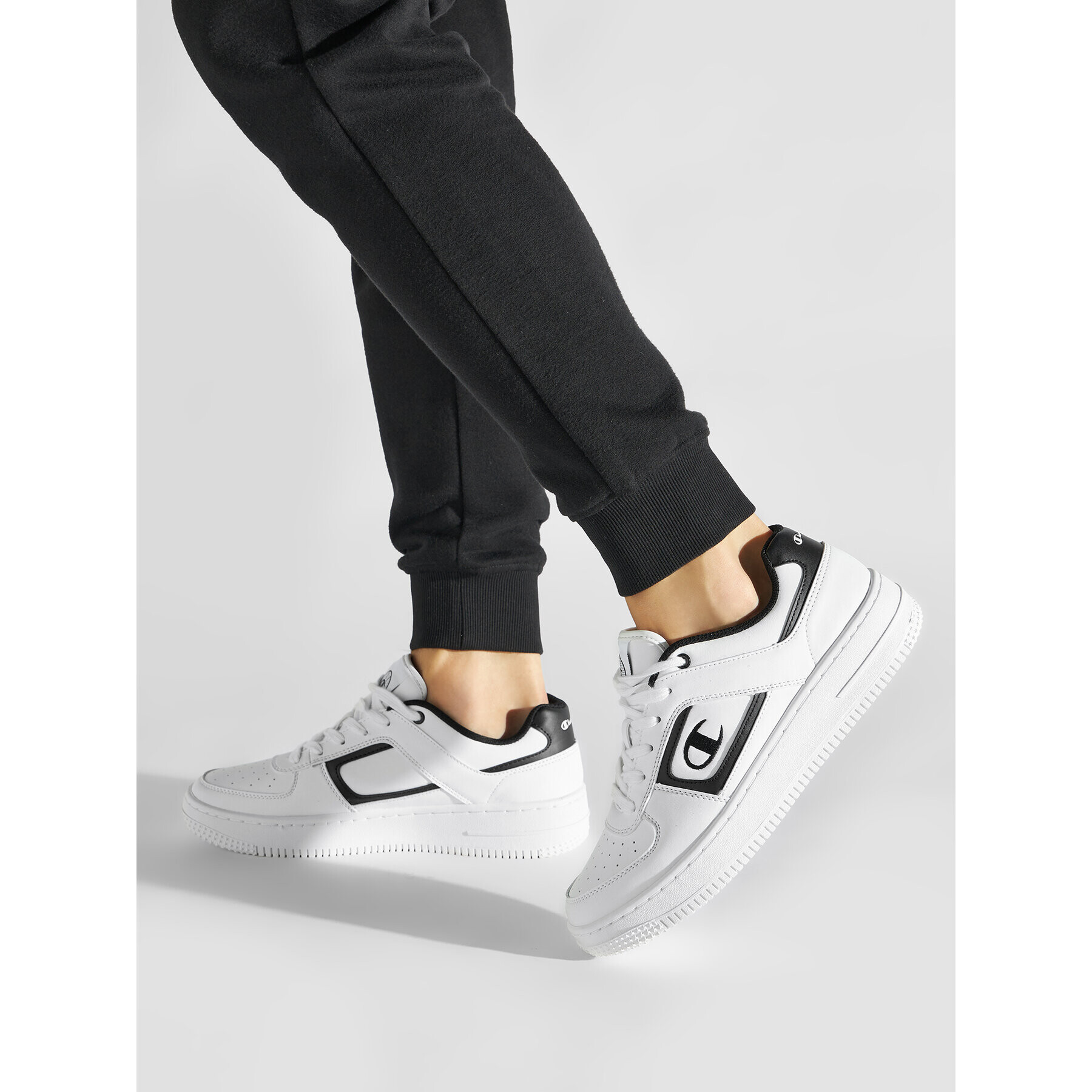 Champion Sneakers Charet S21883-CHA-WW006 Alb - Pled.ro