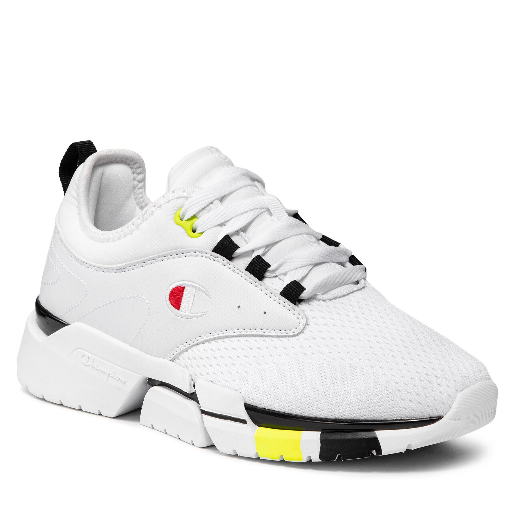 Champion Sneakers Lander Tech S21697-CHA-WW001 Alb - Pled.ro