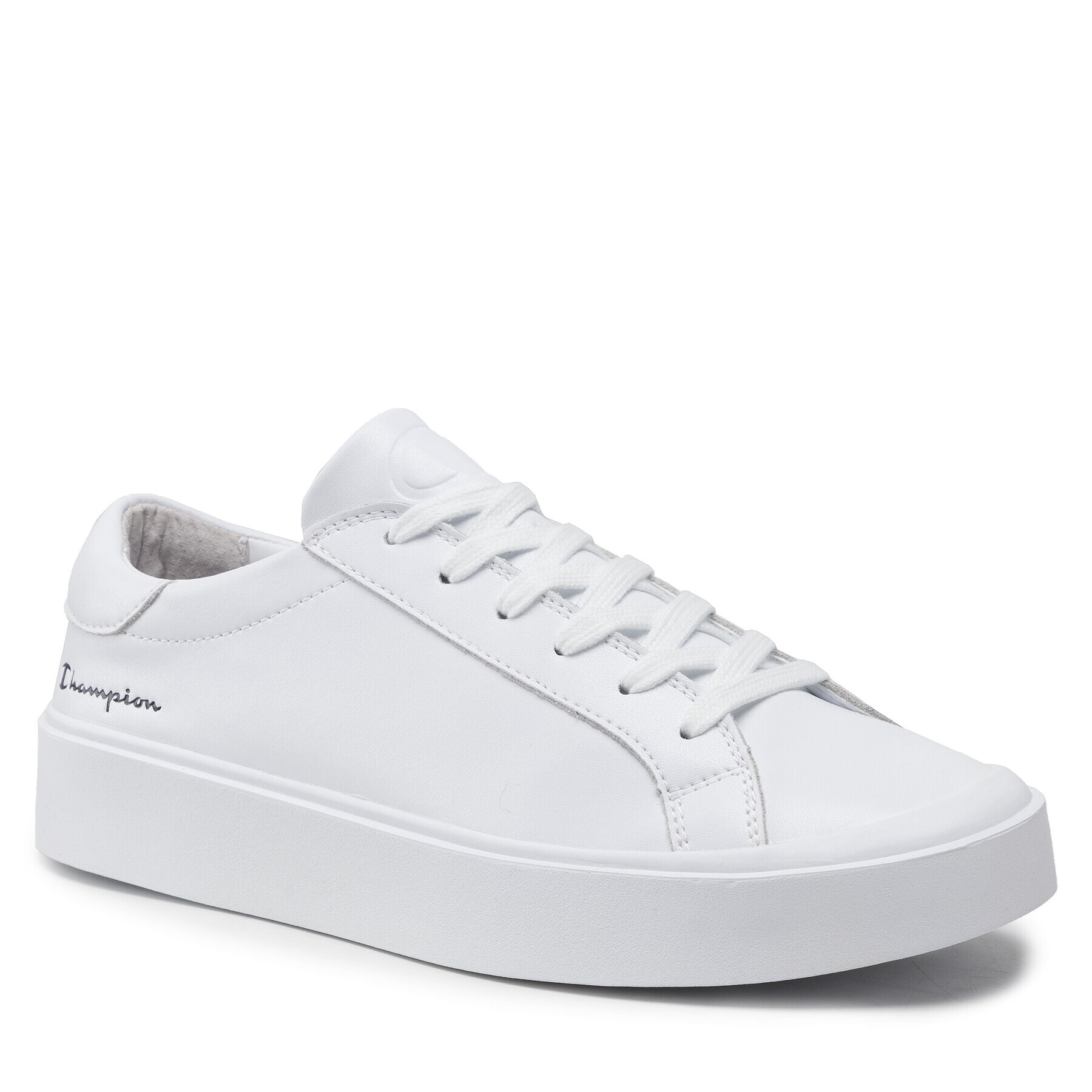 Champion Sneakers Low Cut Shoe Hampton S21743-WW001 Alb - Pled.ro