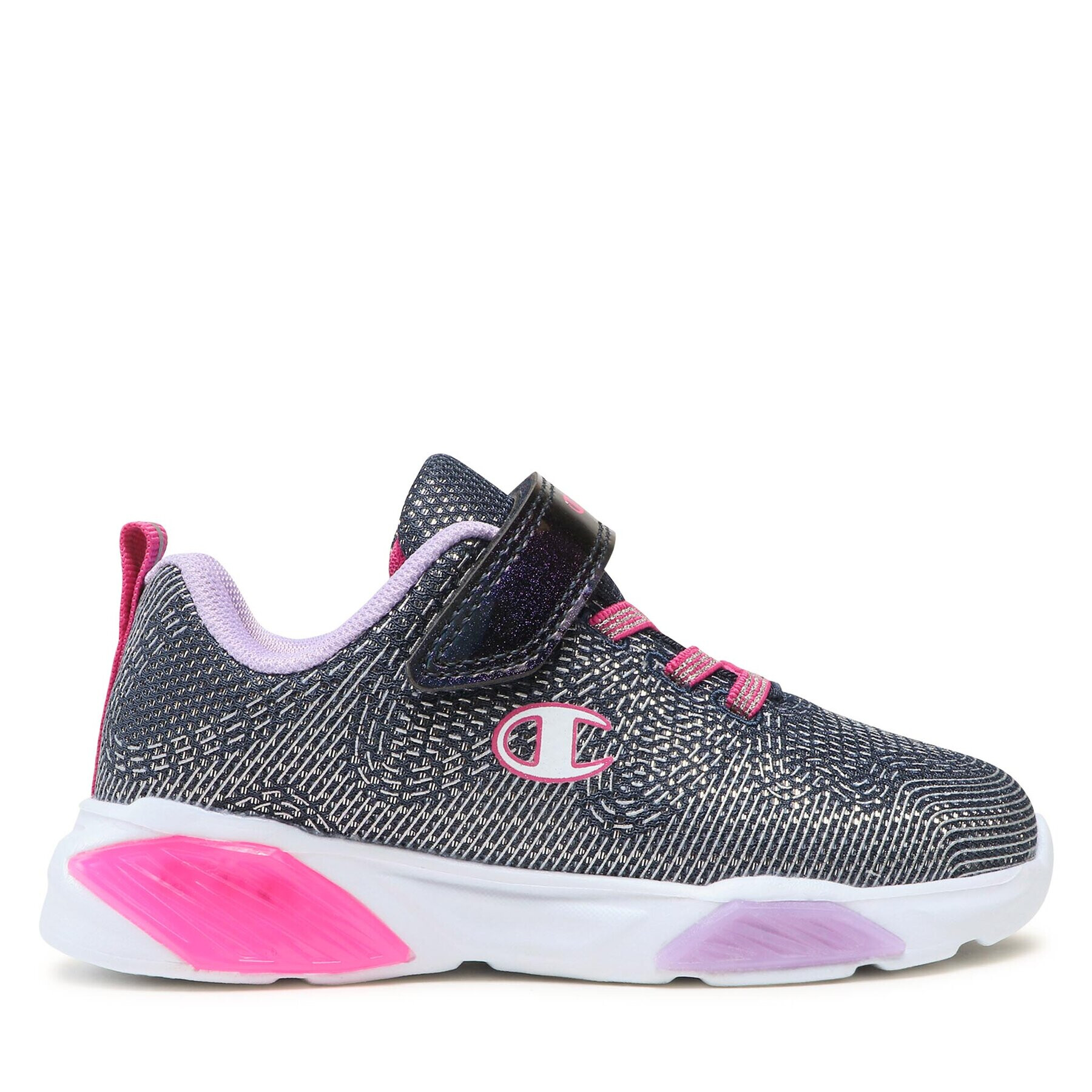 Champion Sneakers Low Cut Shoe Wave Sparkle G Ps S32780-BS502 Bleumarin - Pled.ro