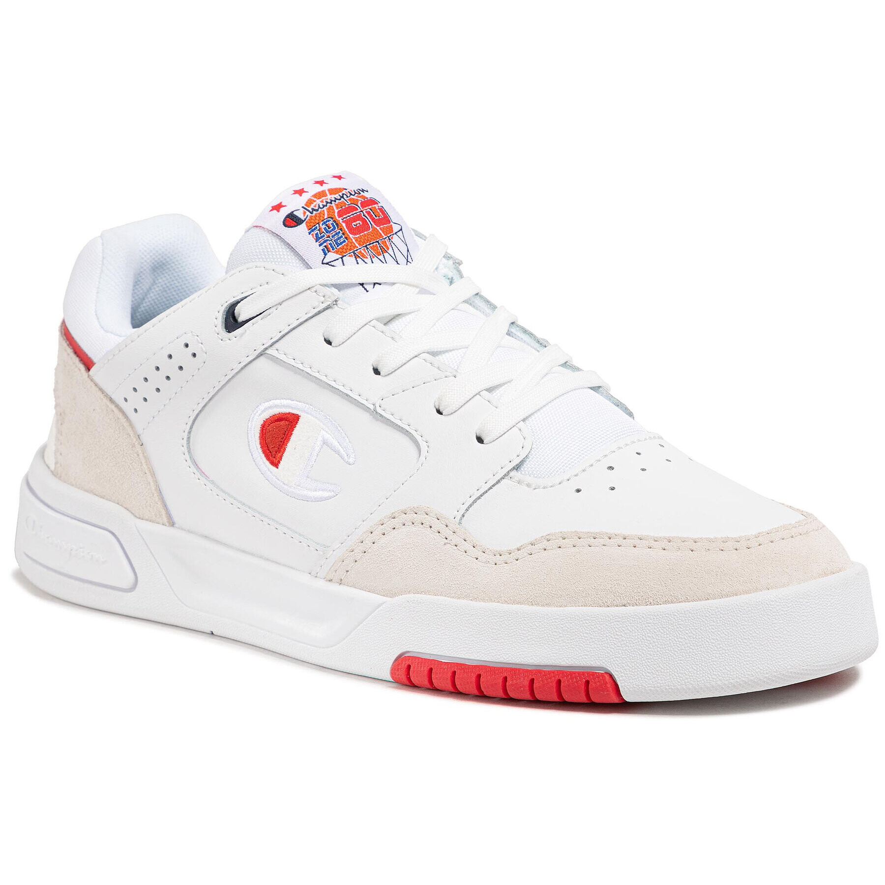 Champion Sneakers Mz80 Low S21647-S21-WW001 Alb - Pled.ro