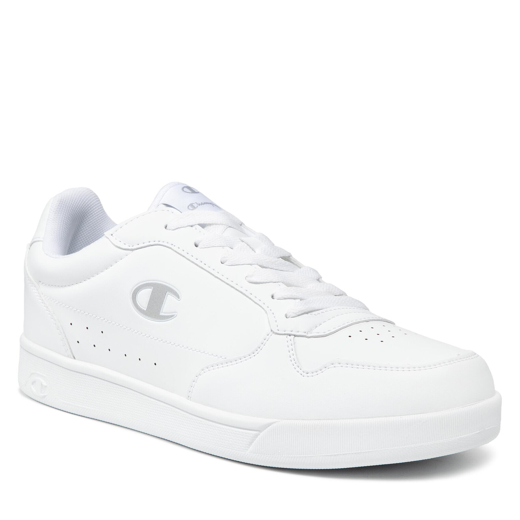 Champion Sneakers New Court 2.0 S21669-CHA-WW001 Alb - Pled.ro