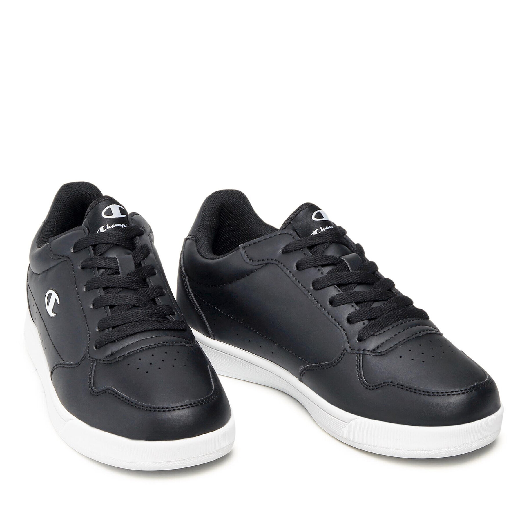 Champion Sneakers New Court S21669-CHA-KK001 Negru - Pled.ro