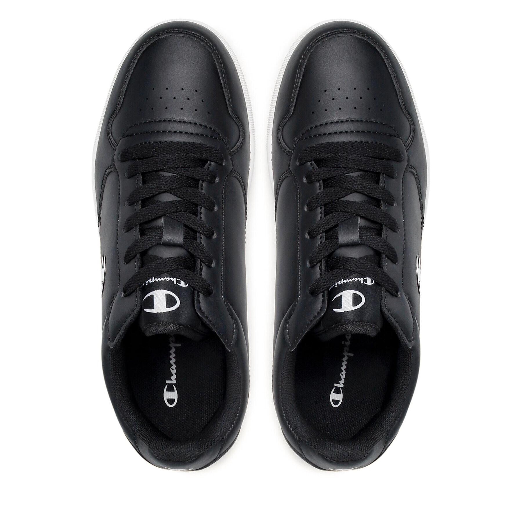 Champion Sneakers New Court S21669-CHA-KK001 Negru - Pled.ro