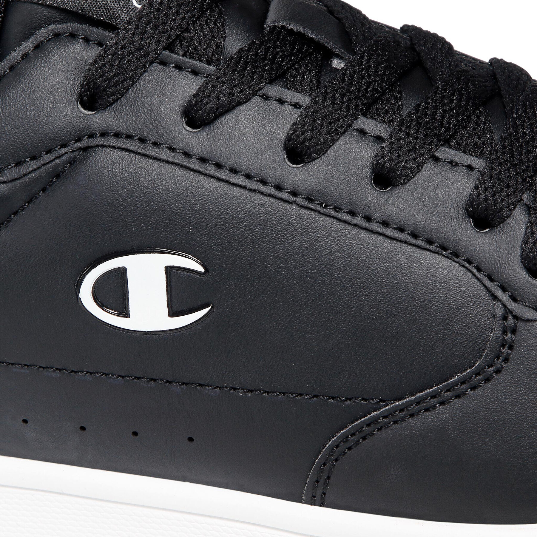 Champion Sneakers New Court S21669-CHA-KK001 Negru - Pled.ro