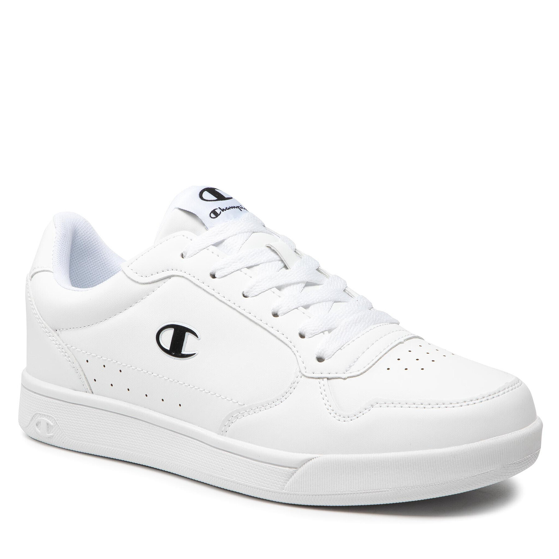 Champion Sneakers New Court S21669-CHA-WW006 Alb - Pled.ro