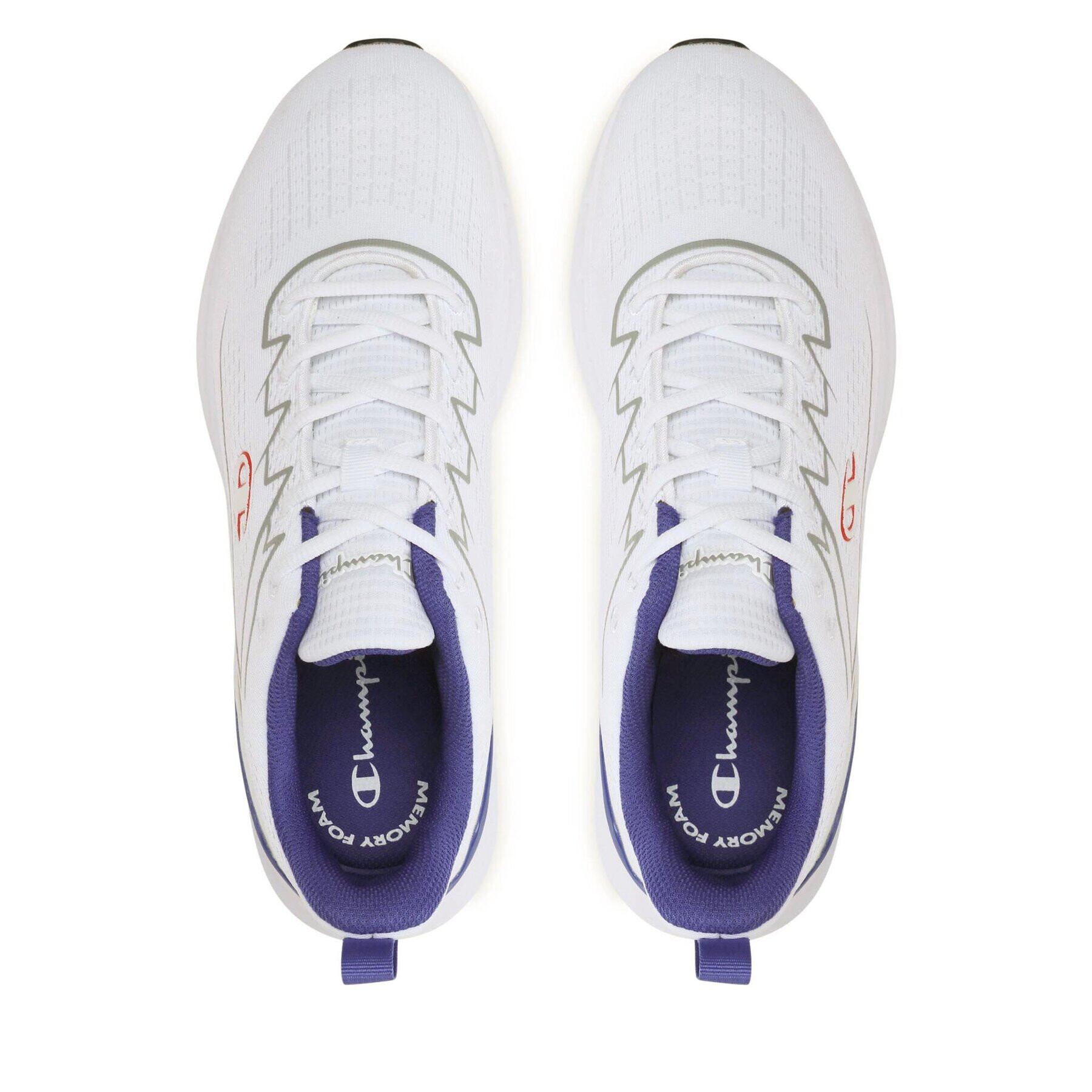 Champion Sneakers Nimble Low Cut Shoe S22093-WW002 Alb - Pled.ro