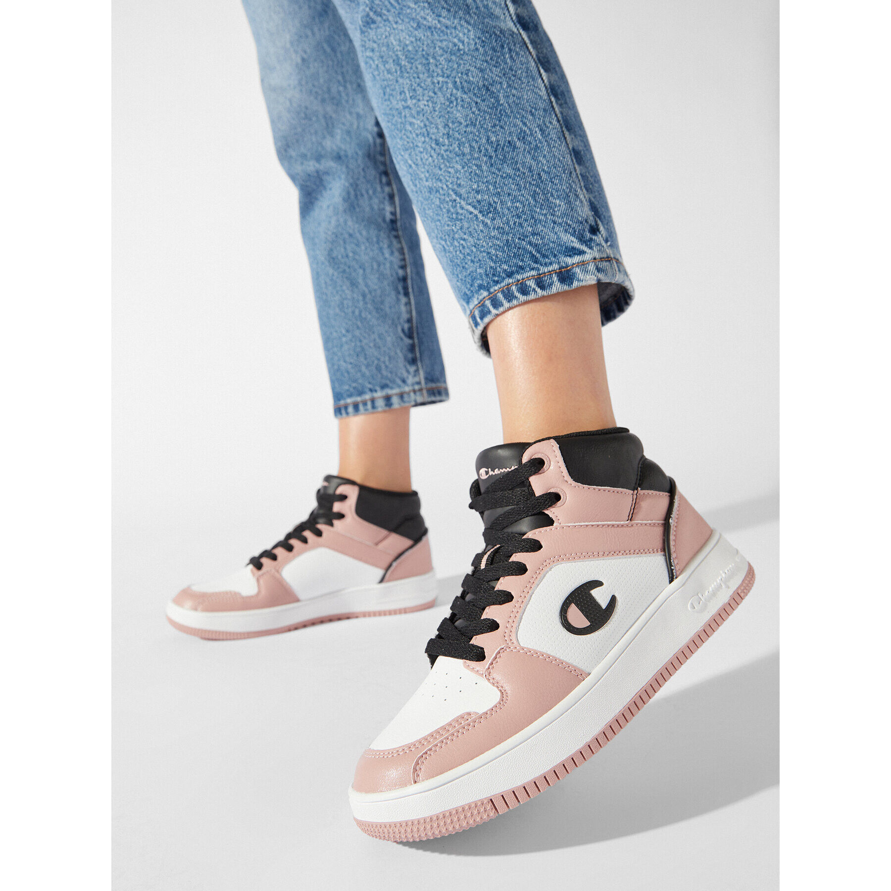 Champion Sneakers Rebound 2.0 Mid S11471-CHA-PS013 Roz - Pled.ro