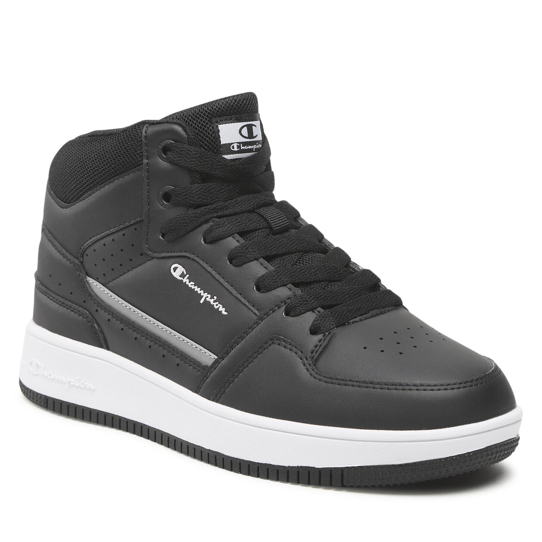 Champion Sneakers Rebound Evolve Mid S21912-CHA-KK001 Negru - Pled.ro