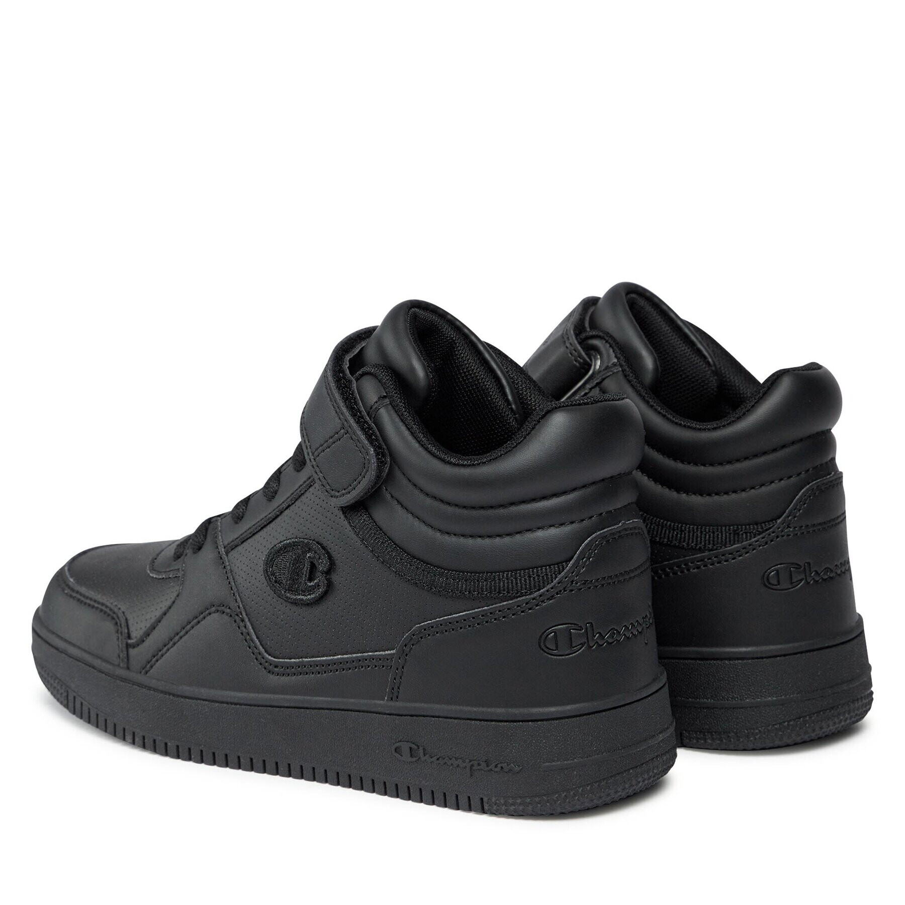 Champion Sneakers Rebound Mid B Gs Mid Cut Shoe S32405-KK001 Negru - Pled.ro