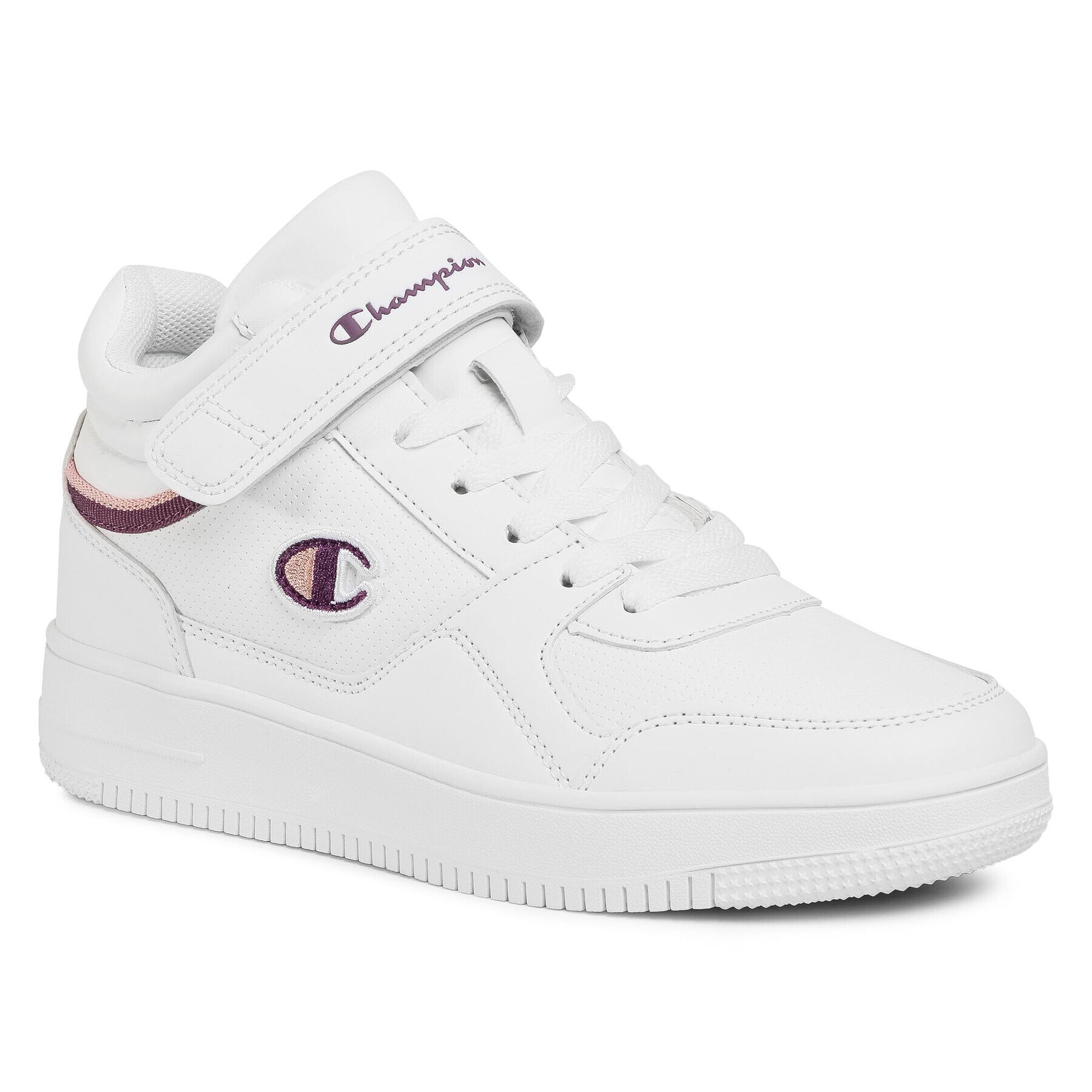 Champion Sneakers Rebound Mid S11181-F20-WW006 Alb - Pled.ro