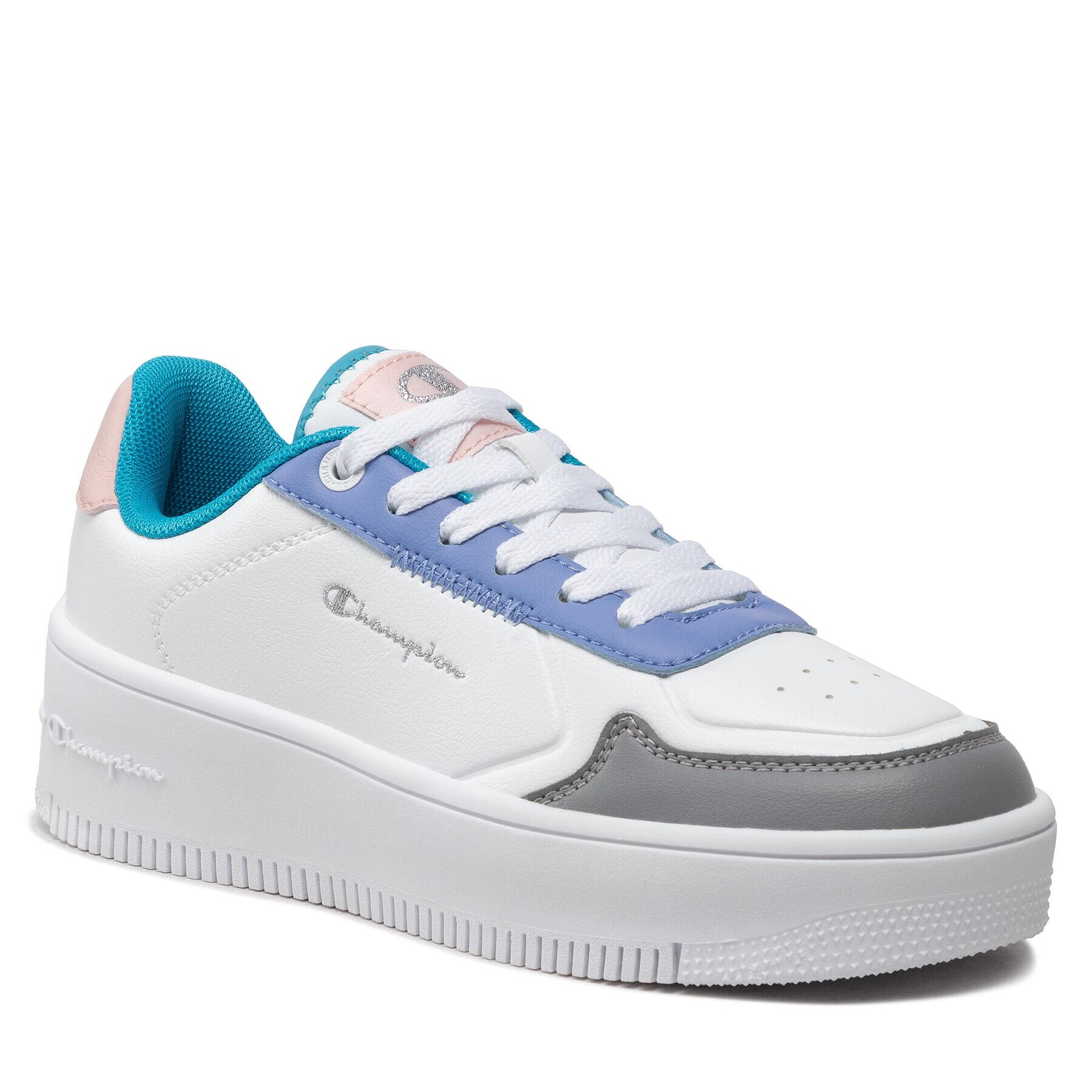 Champion Sneakers Rebound Platfor S11473-CHA-WW006 Alb - Pled.ro