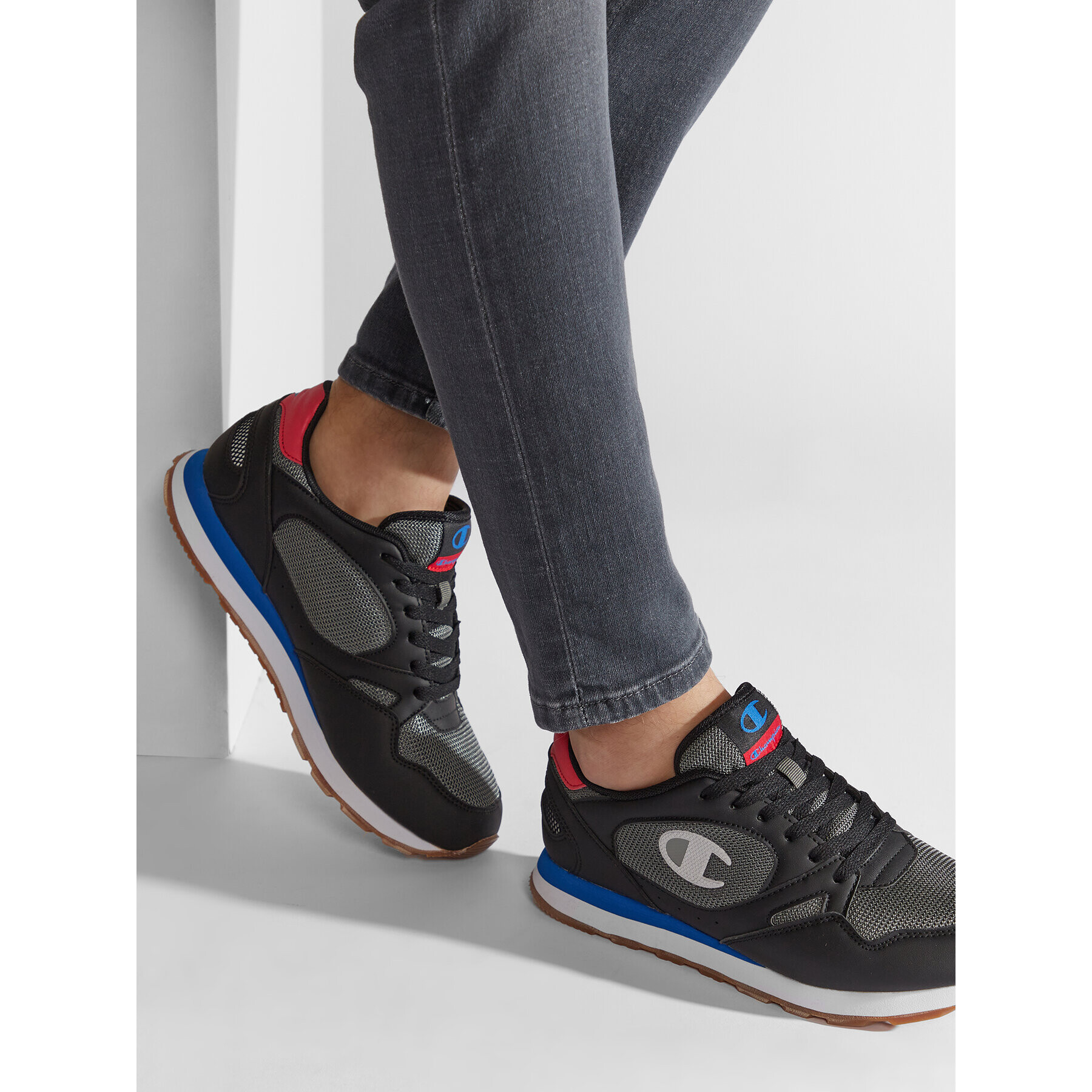 Champion Sneakers Rr Champ Mix S21927-CHA-ES017 Negru - Pled.ro