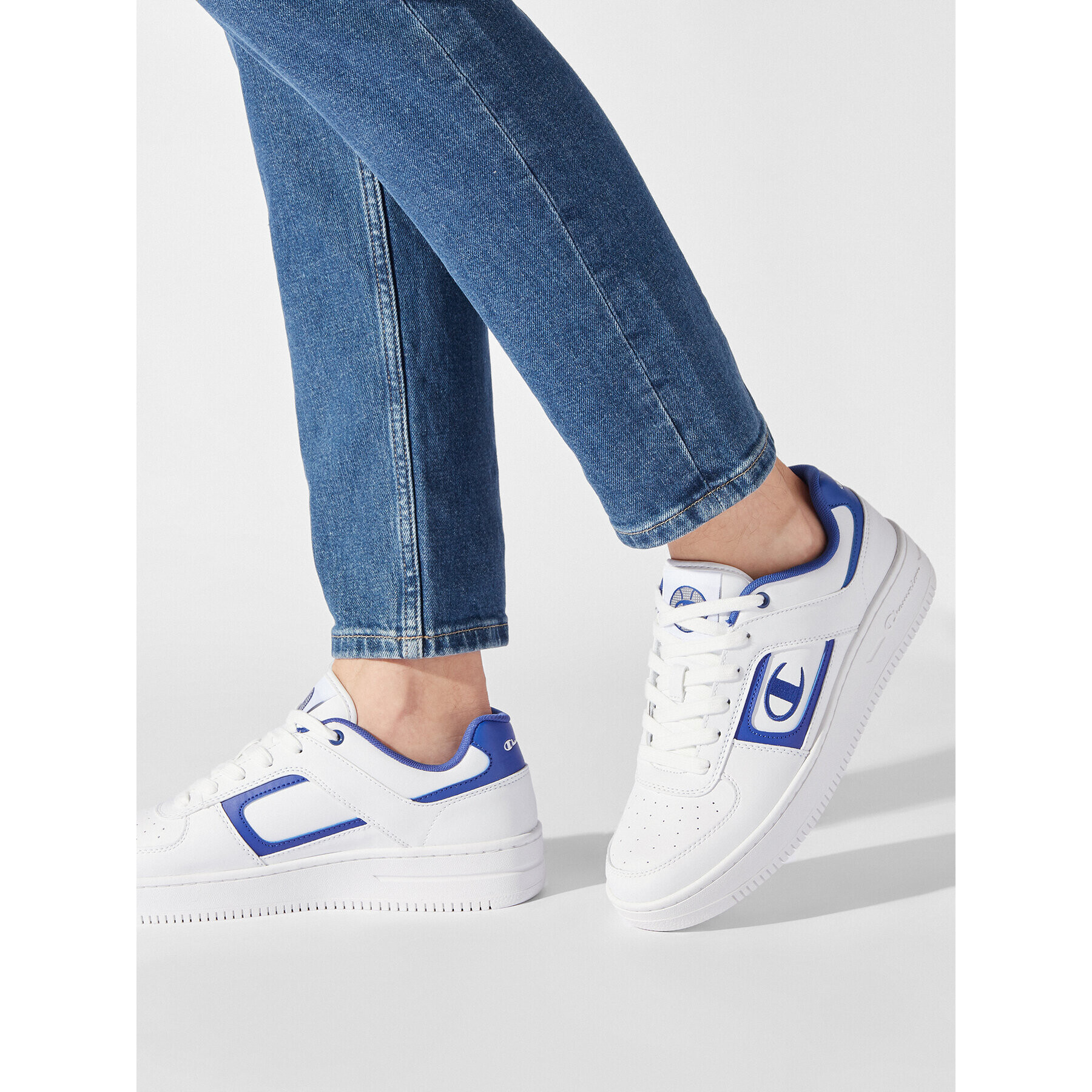 Champion Sneakers S21883-WW007 Alb - Pled.ro