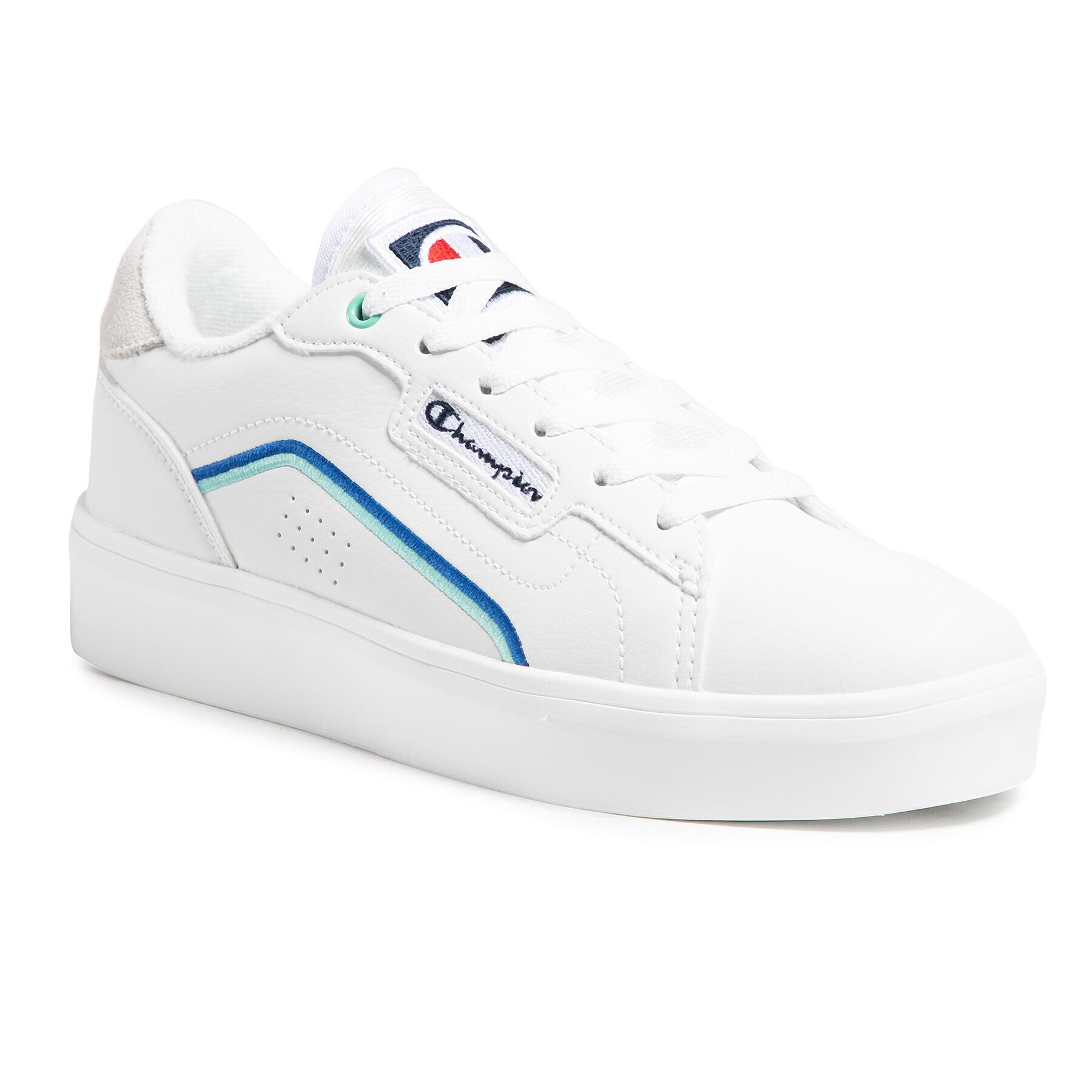 Champion Sneakers San Diego Women Low S10885-S20-WW001 Alb - Pled.ro